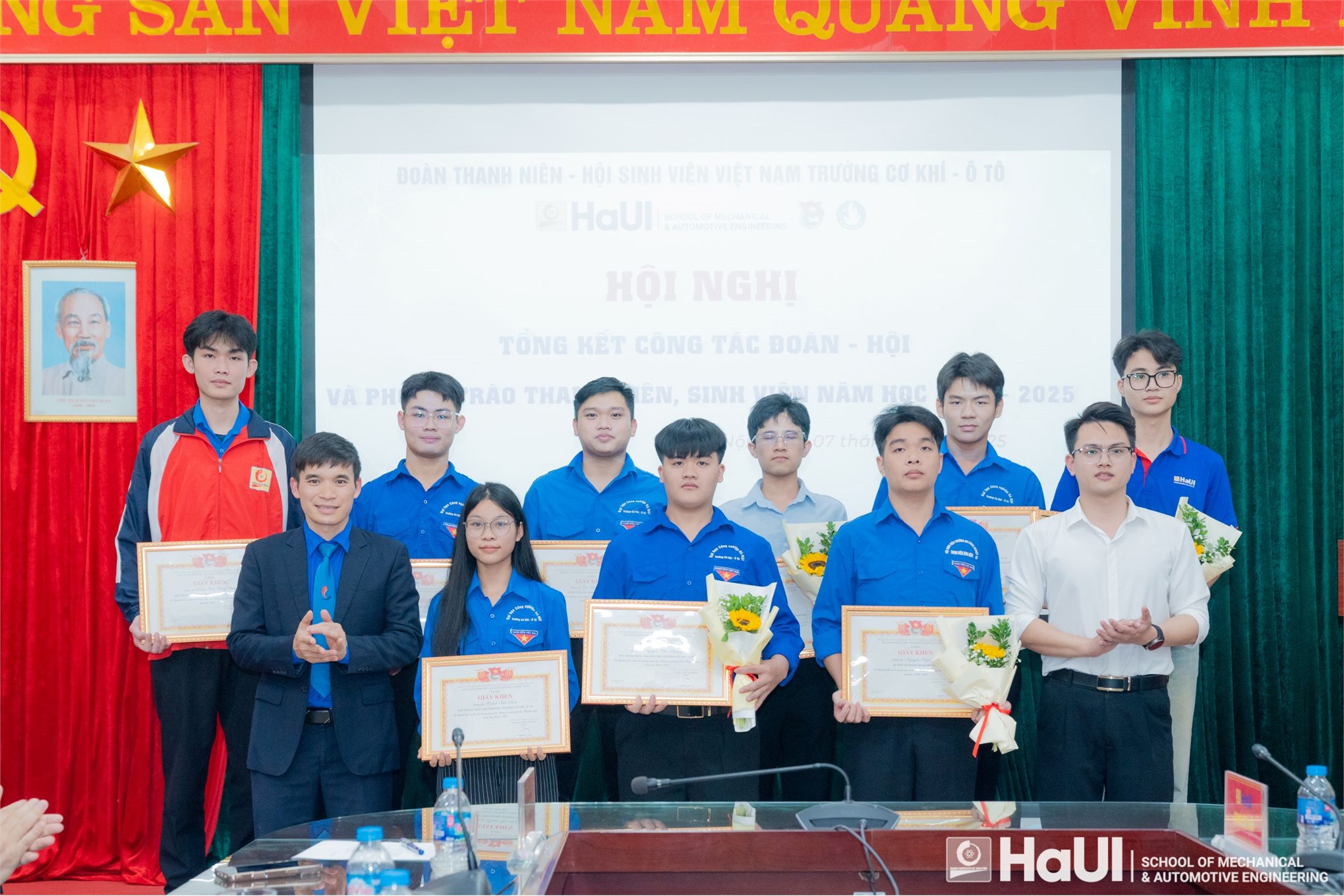 Conference on the Summary of Youth Union Works and Youth and Student Movements of the School of Mechanical Engineering and Automotive Engineering for the 2024–2025 Academic Year