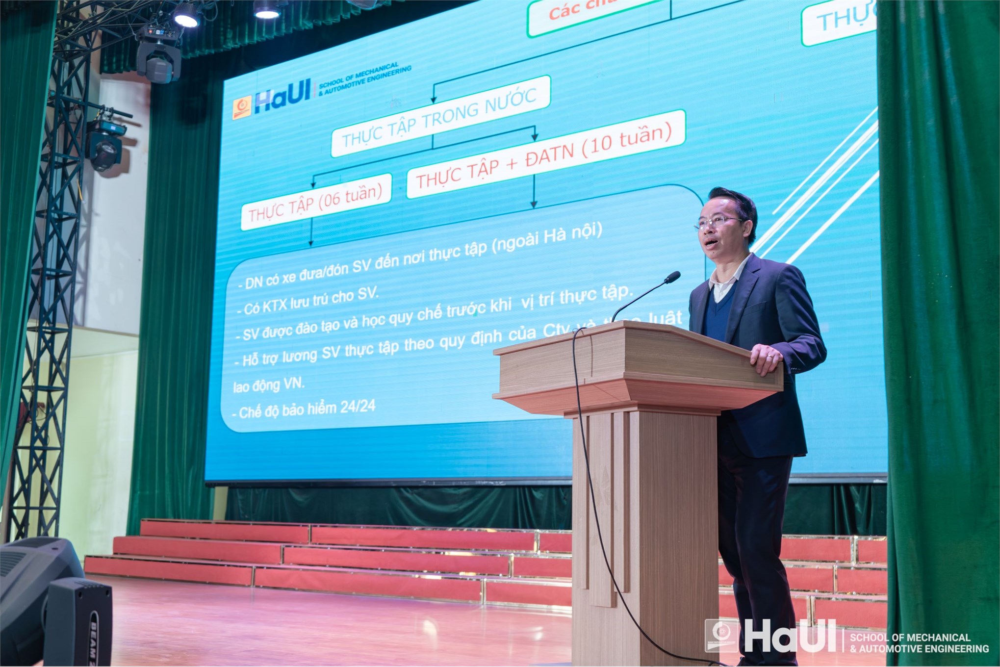 Career Counseling and Recruitment Workshop for Students of the School of Mechanical Engineering and Automotive Technology – Connecting 20 Enterprises with Over 1,500 Students