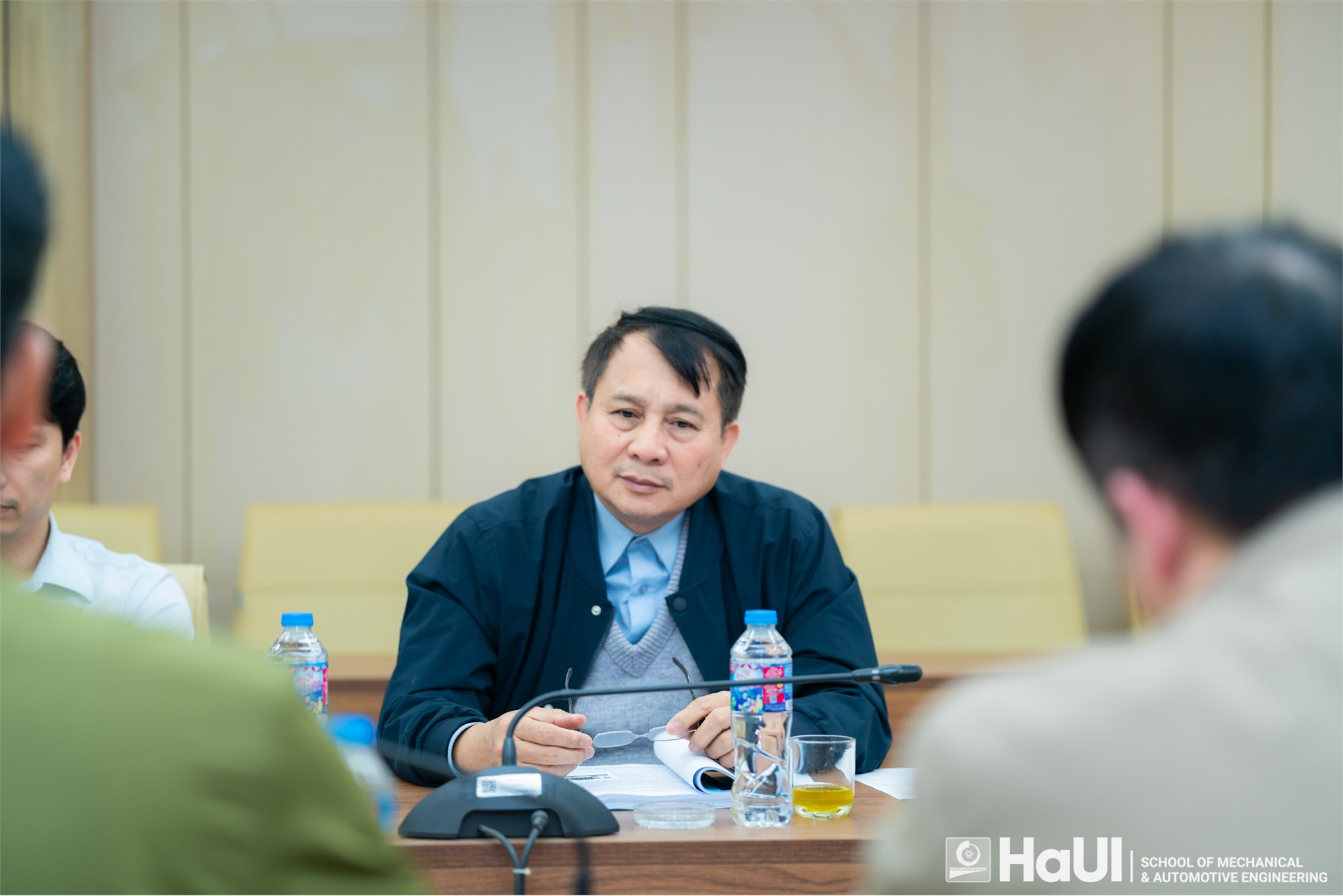 Nghiệm thu đề tài cấp trường: “Thiết kế, chế tạo mô hình động cơ ô tô sử dụng 2 nhiên liệu xăng - khí và hệ thống thu thập các thông số làm việc phục vụ công tác đào tạo”