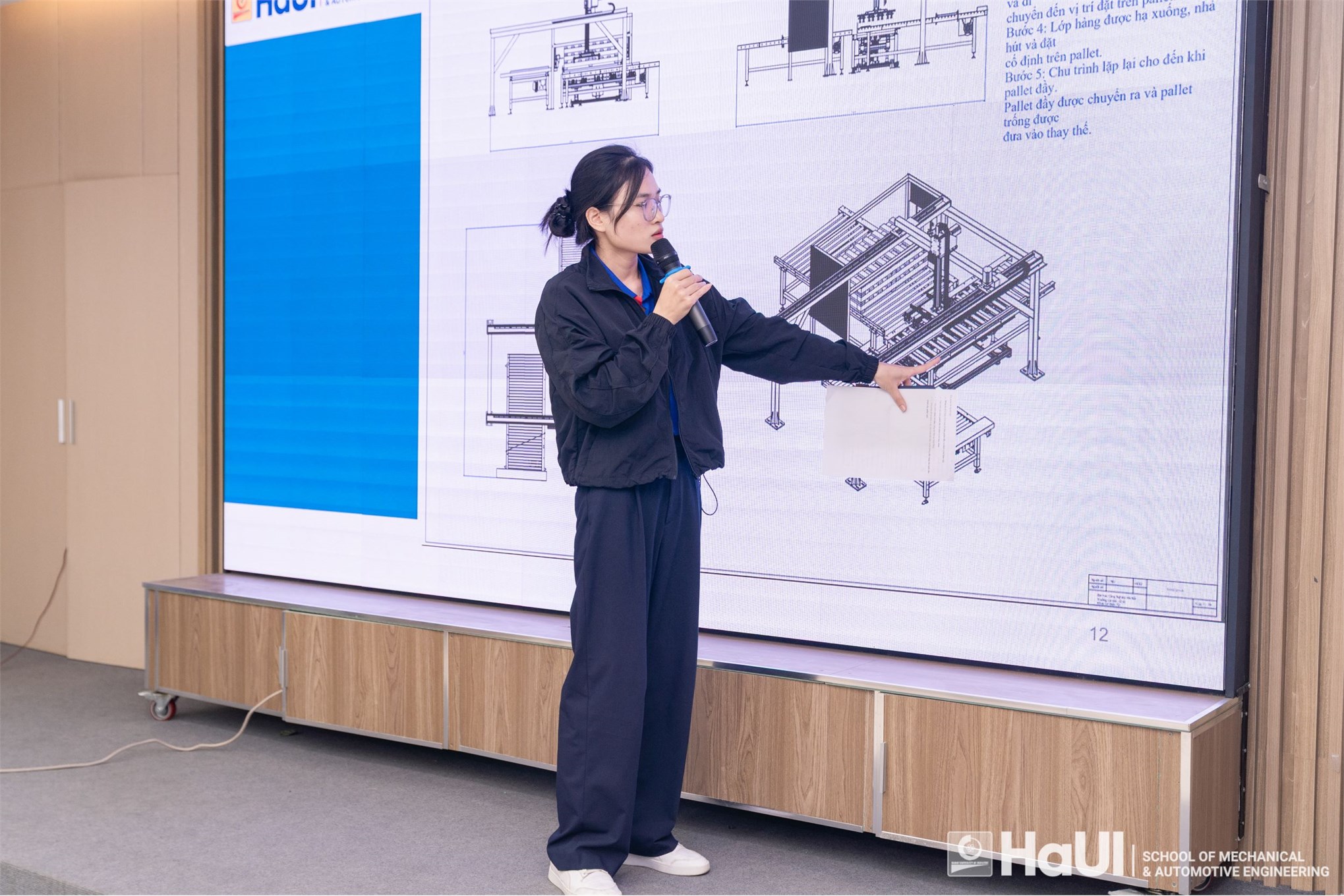 Final Round of the 1st Automation Machine Design Competition of the School of Mechanical and Automotive Engineering