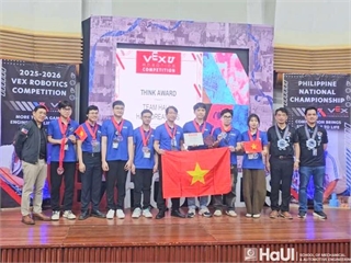 Sinh viên Trường Cơ khí – Ô tô, HaUI rạng danh trên đấu trường khu vực tại Philippines