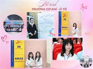 Three female students from the School of Mechanical and Automotive Engineering graduated early with distinction: a remarkable testament to the strength and resilience of these “Engineering Roses”