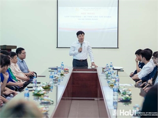 Hội nghị Lớp trưởng, Bí thư chi đoàn Trường Cơ khí – Ô tô: Diễn đàn dân chủ, khẳng định chiến lược “lấy sinh viên làm trung tâm”