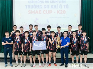 Chung kết và và trao giải bóng đá nam sinh viên K20 – SMAE CUP 2026