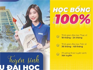 Thông báo tuyển sinh trình độ thạc sĩ đợt 2 năm 2026