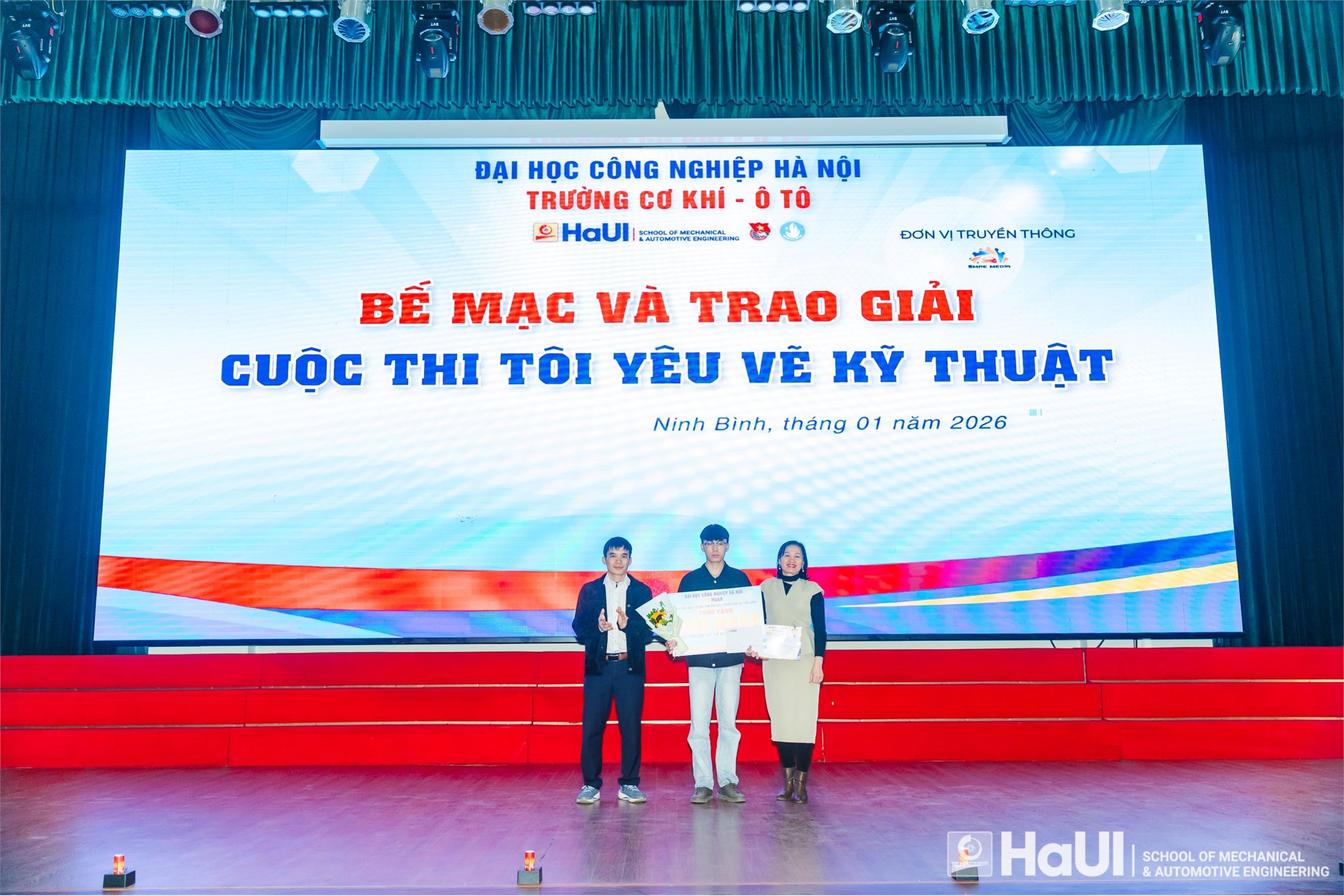 Bế mạc và trao giải cuộc thi “Tôi yêu Vẽ kỹ thuật”