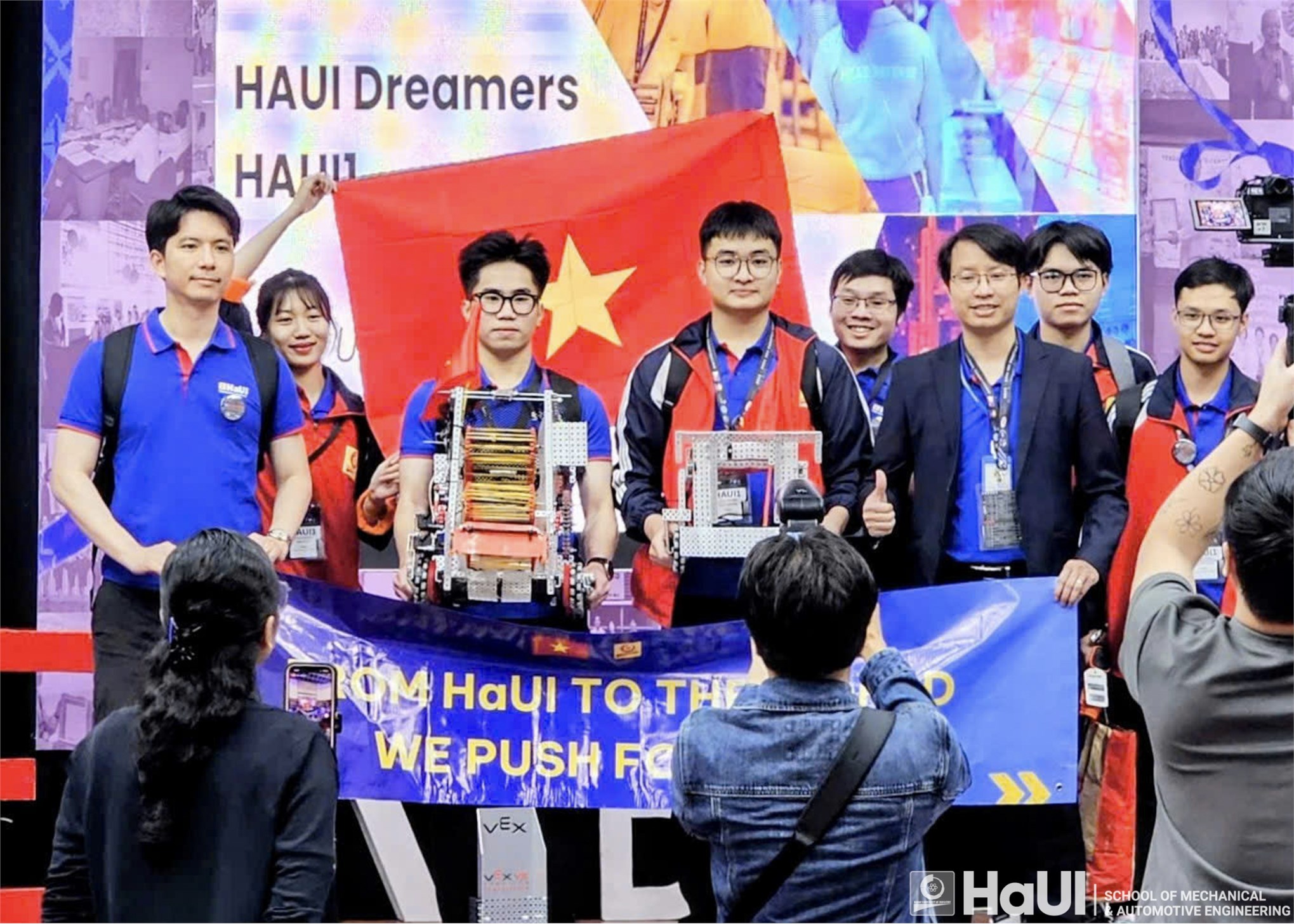 Sinh viên Trường Cơ khí – Ô tô, HaUI rạng danh trên đấu trường khu vực tại Philippines