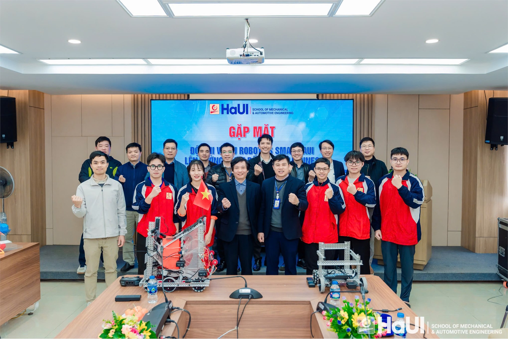 Students of School of Mechanical and Automotive Engineering, HaUI shined at Regional Robotics Competition in the Philippines.