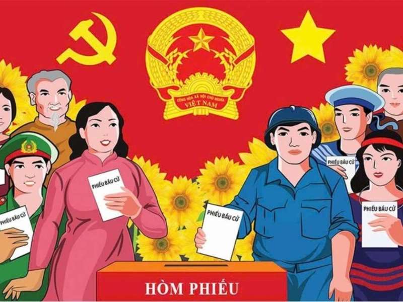 [infographic] Ngày bầu cử và thời gian bỏ phiếu Đại biểu Quốc hội khóa XVI và đại biểu Hội đồng nhân dân các cấp nhiệm kỳ 2026-2031