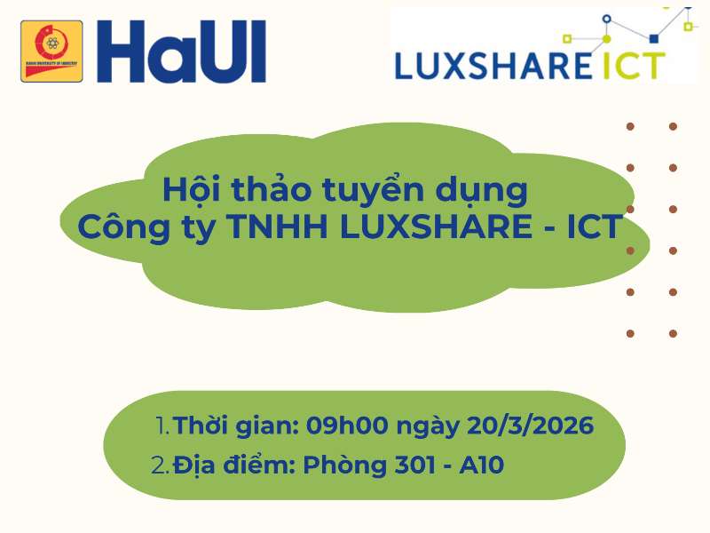 Thông báo chương trình tuyển dụng của Công ty TNHH Luxshare - ICT