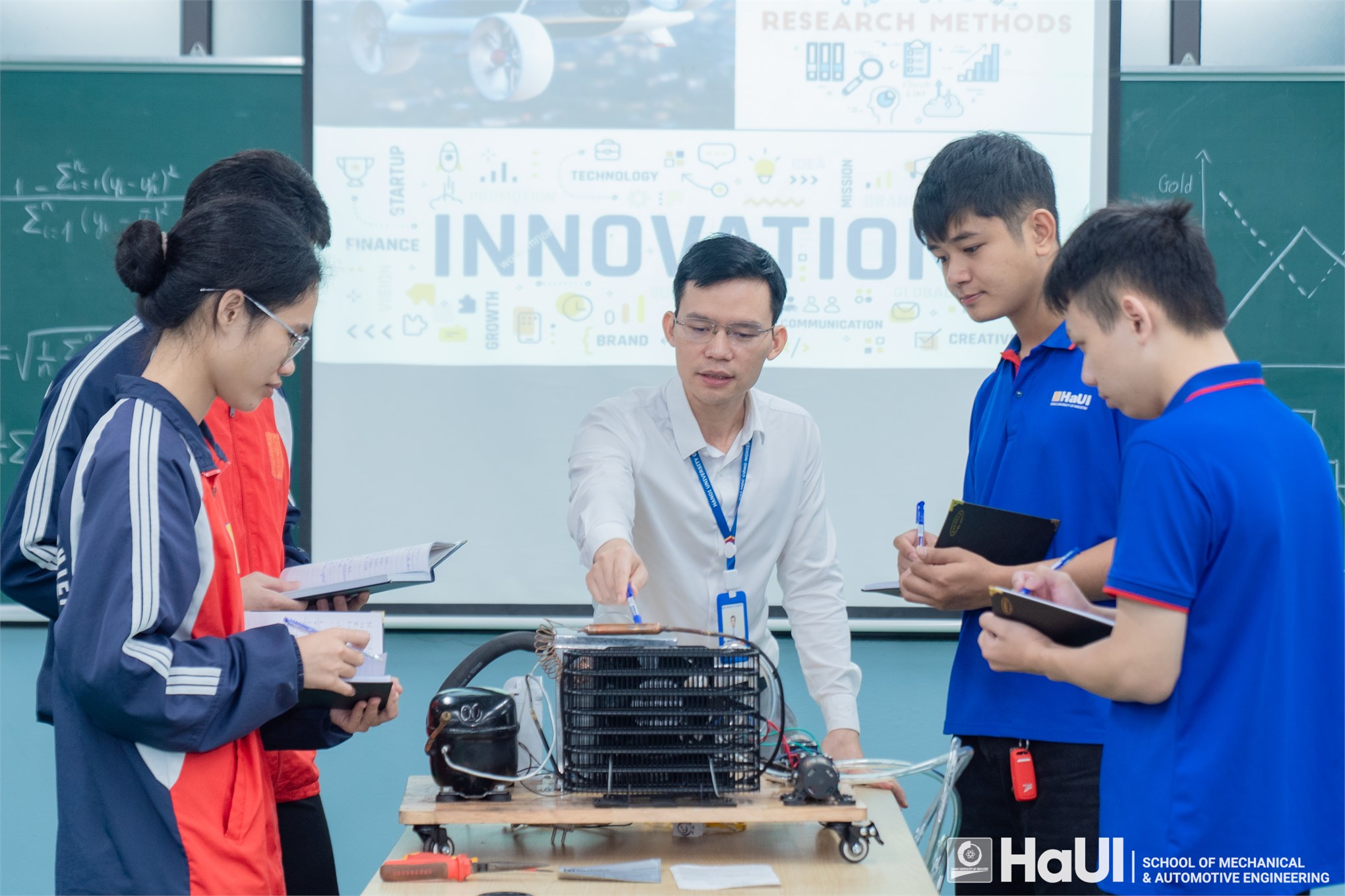 Three female students from the School of Mechanical and Automotive Engineering graduated early with Distinction: a remarkable testament to the strength and resilience of these “Engineering Roses.”