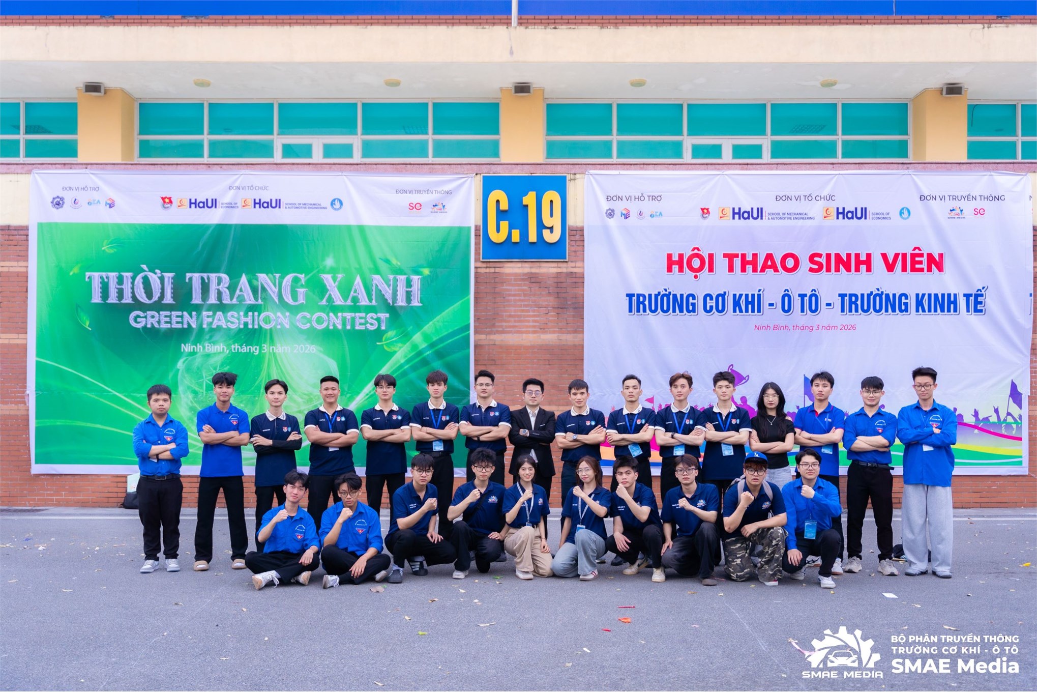 Bùng nổ tại hội thao sinh viên Trường Cơ khí – Ô tô và Trường Kinh tế tại cơ sở Ninh Bình với chuỗi hoạt động chào mừng Tháng thanh niên