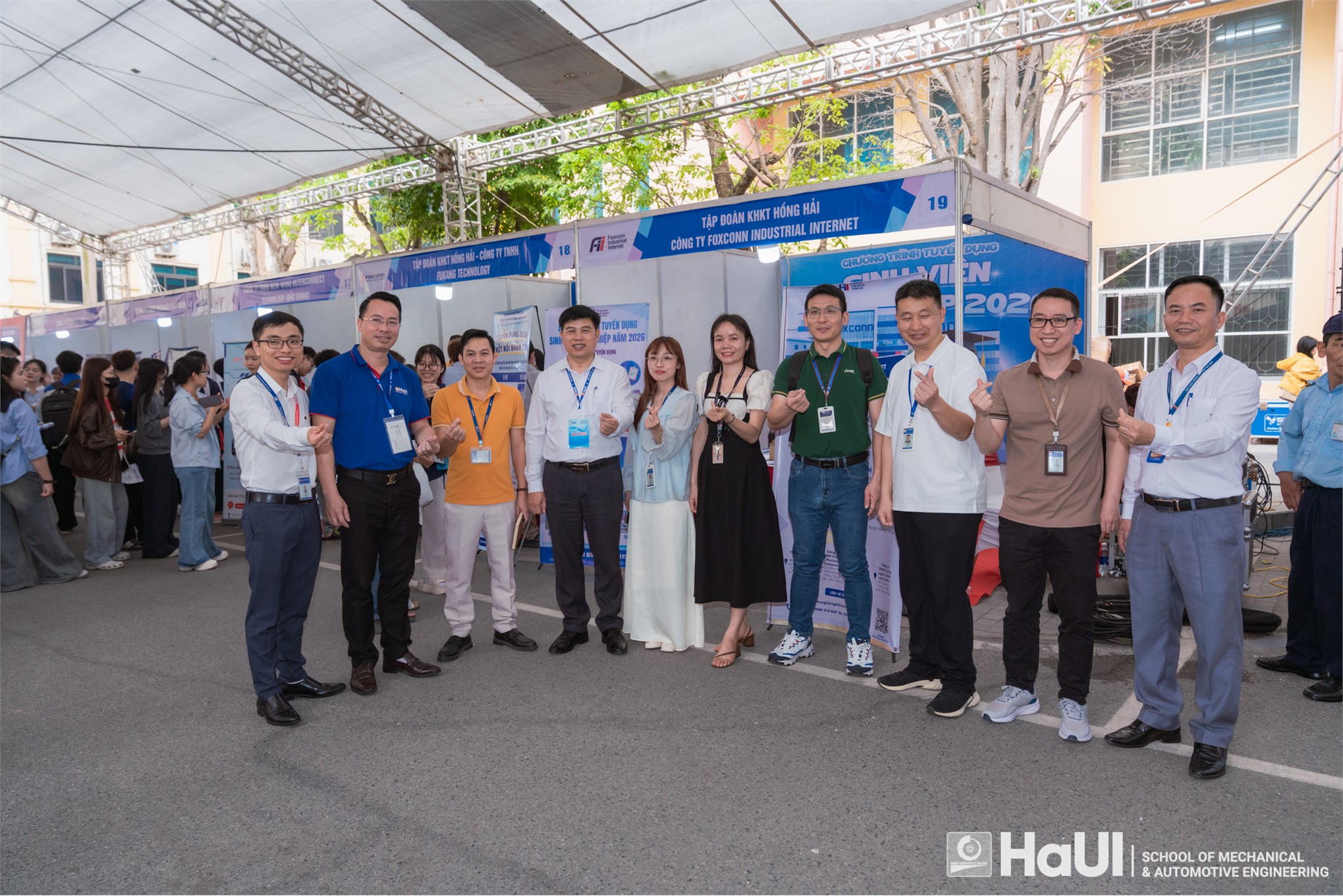 Ngày hội việc làm HaUI 2026 – Sức nóng nhu cầu tuyển dụng lĩnh vực Cơ khí – Ô tô