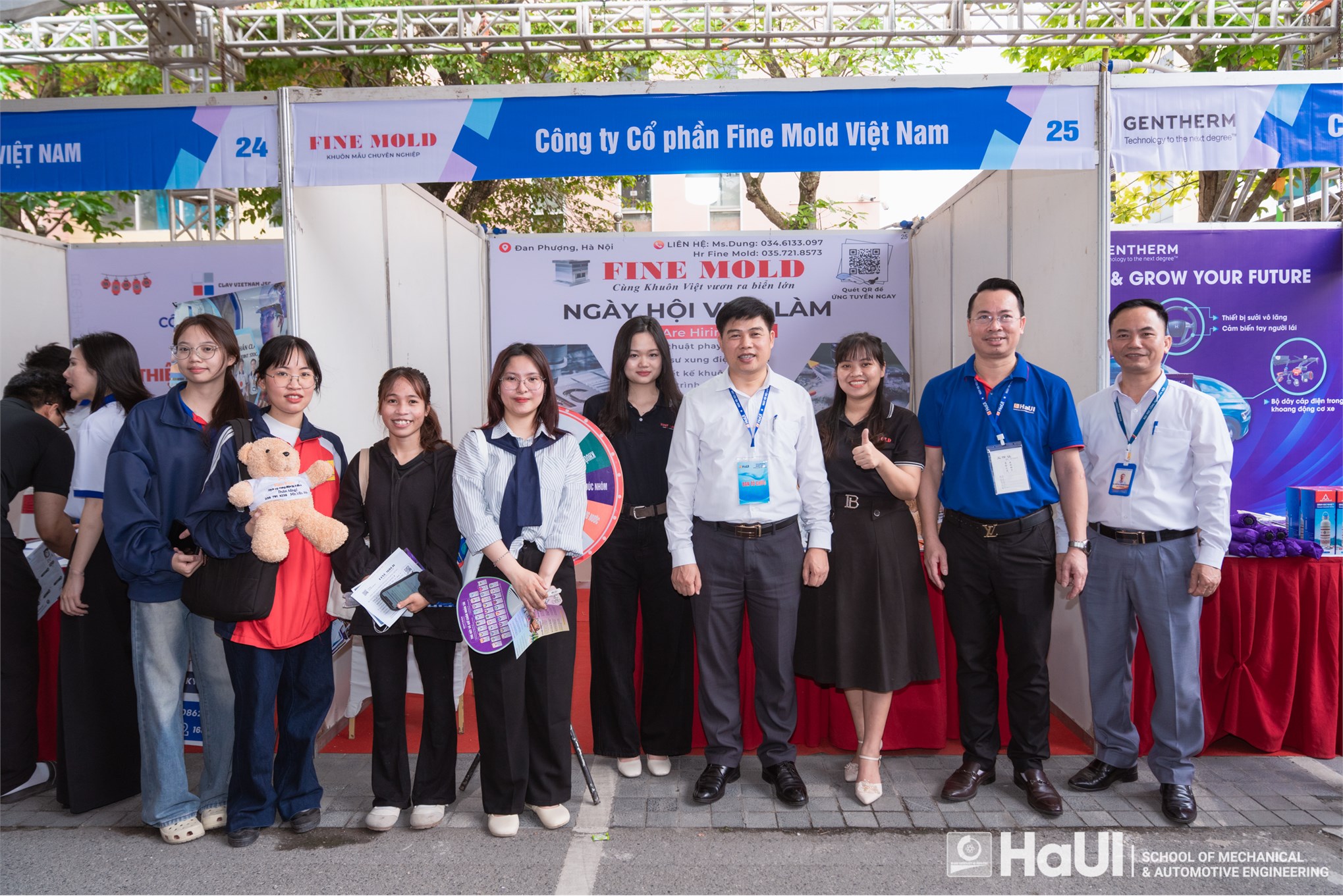 Ngày hội việc làm HaUI 2026 – Sức nóng nhu cầu tuyển dụng lĩnh vực Cơ khí – Ô tô