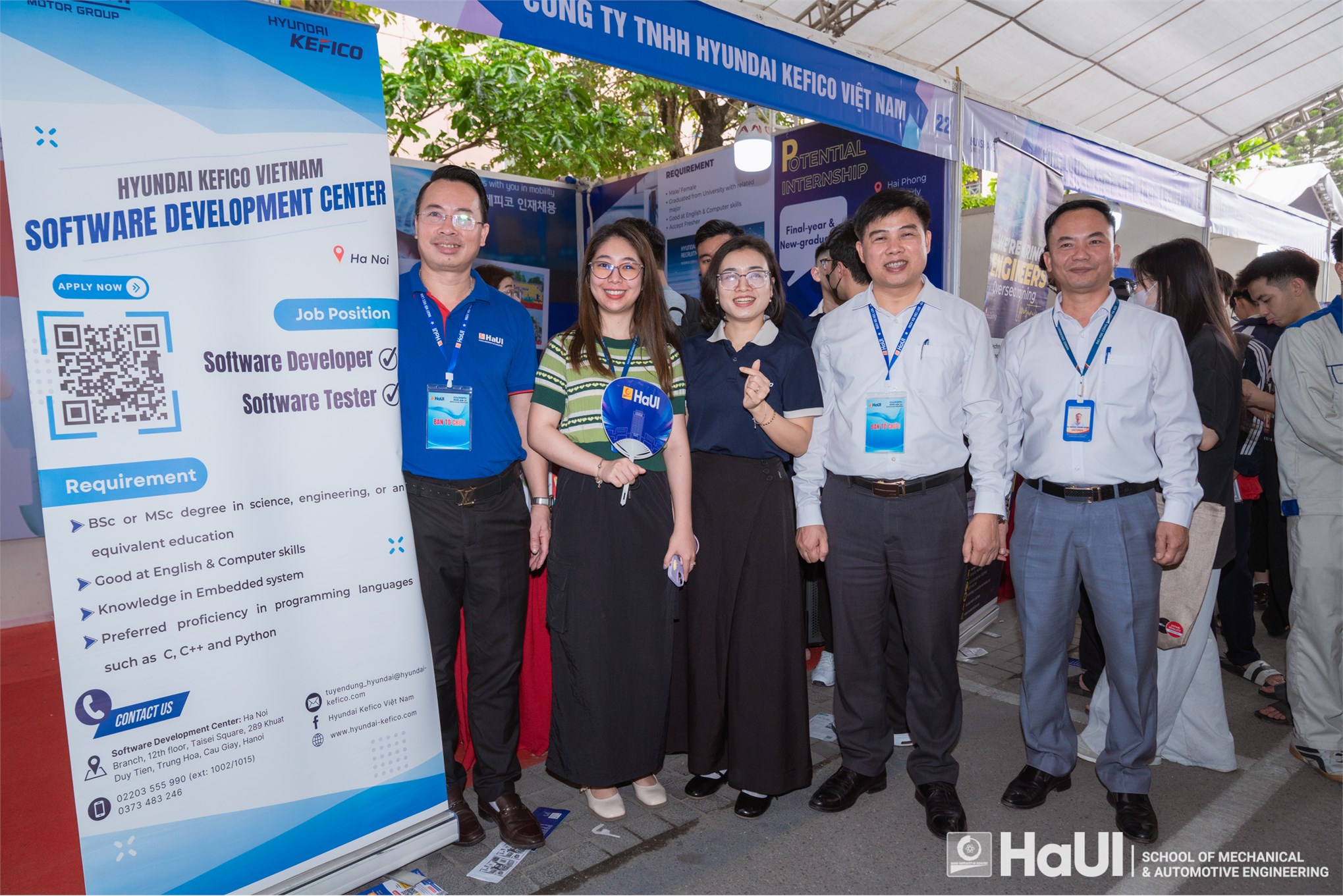 Ngày hội việc làm HaUI 2026 – Sức nóng nhu cầu tuyển dụng lĩnh vực Cơ khí – Ô tô