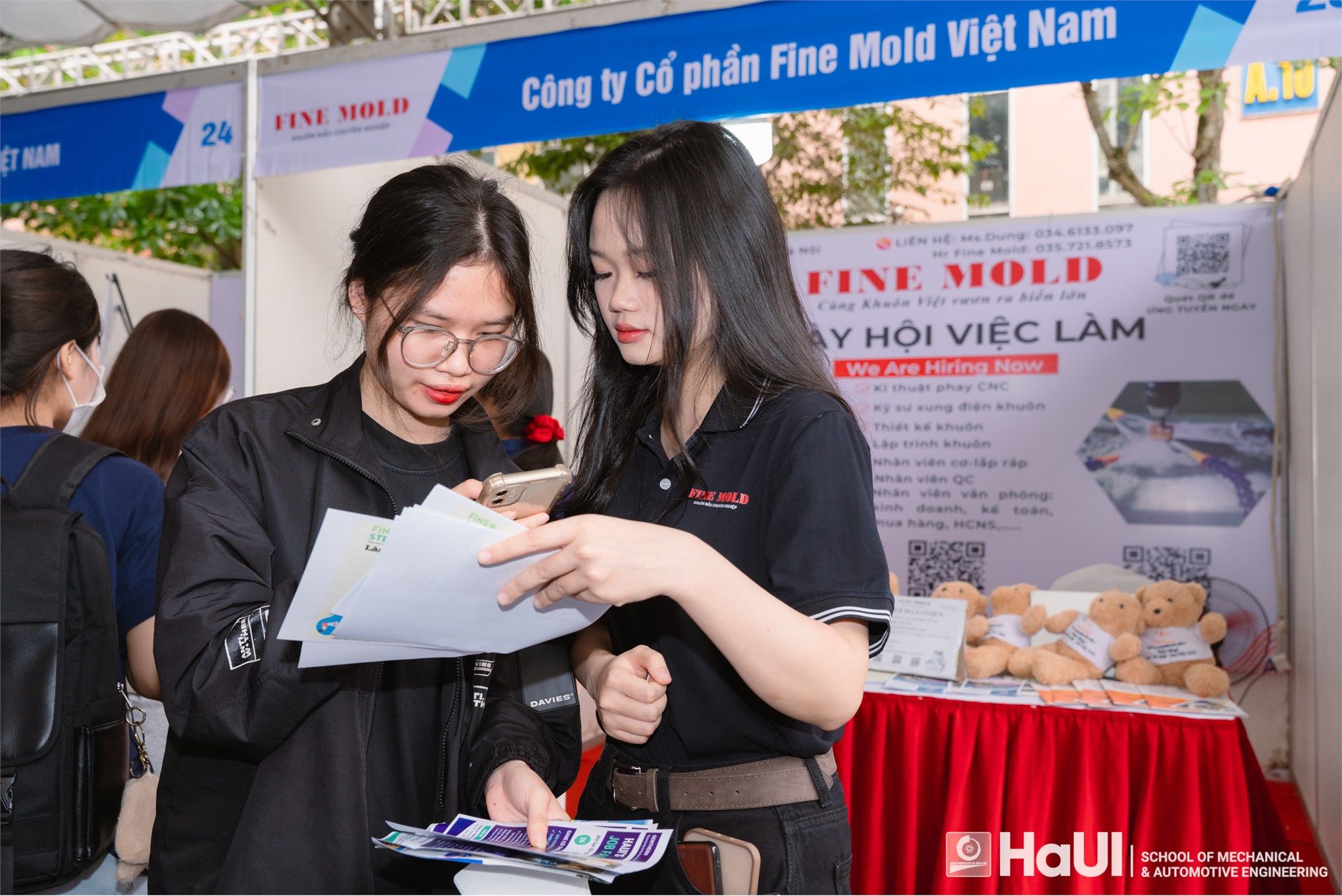 Ngày hội việc làm HaUI 2026 – Sức nóng nhu cầu tuyển dụng lĩnh vực Cơ khí – Ô tô