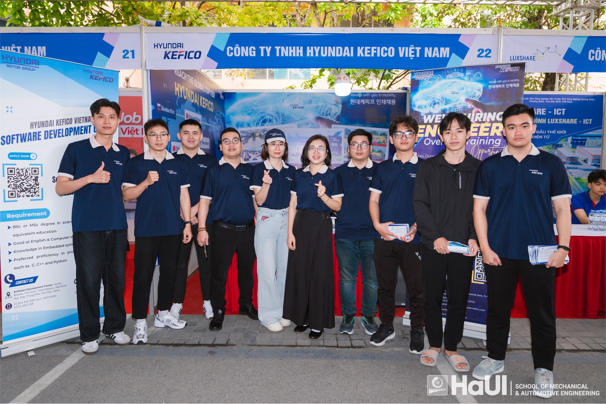 Ngày hội việc làm HaUI 2026 – Sức nóng nhu cầu tuyển dụng lĩnh vực Cơ khí – Ô tô