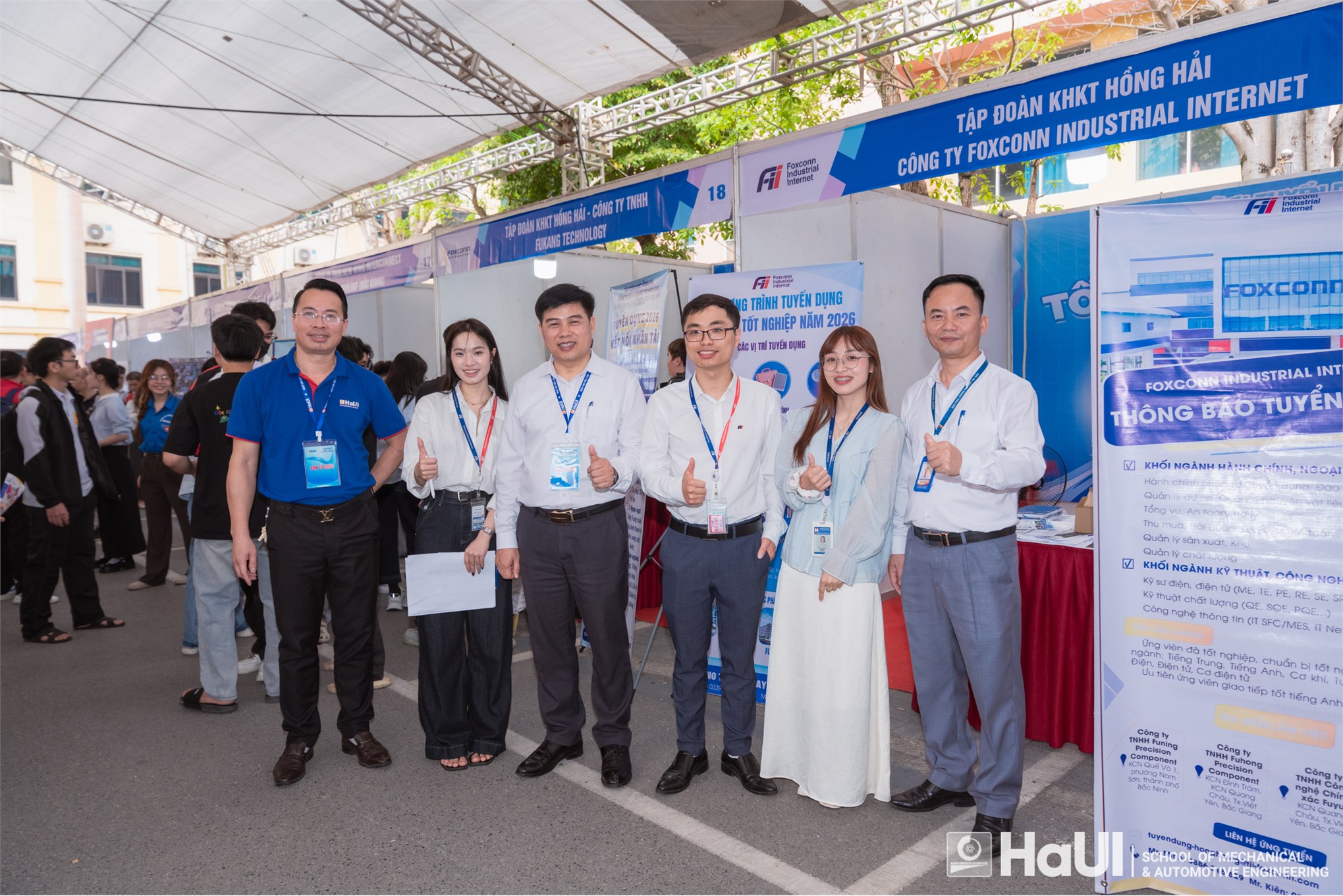 Ngày hội việc làm HaUI 2026 – Sức nóng nhu cầu tuyển dụng lĩnh vực Cơ khí – Ô tô