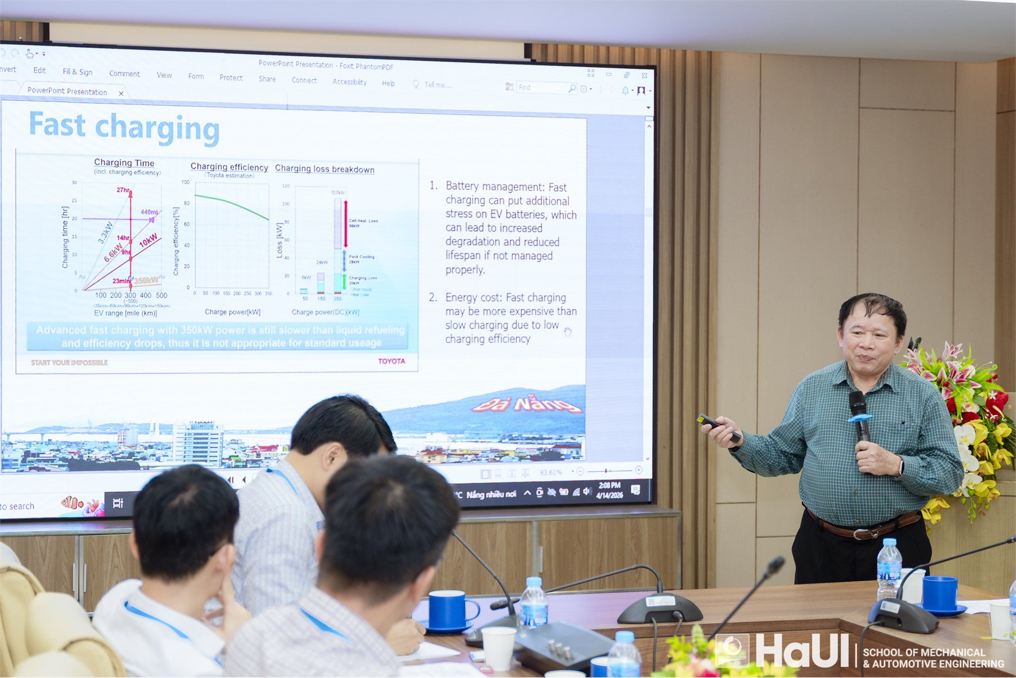 Hội thảo khoa học: Nhiên liệu xanh, công nghệ bền vững và ứng dụng trí tuệ nhân tạo trong kỹ thuật ô tô