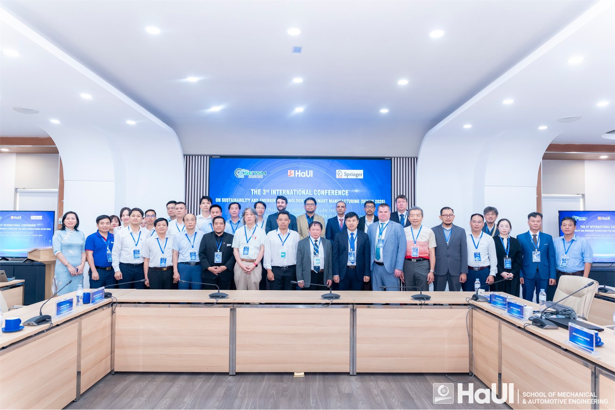 Hội thảo Quốc tế SETSM 2026: Khẳng định vị thế diễn đàn khoa học uy tín về sản xuất thông minh và phát triển bền vững