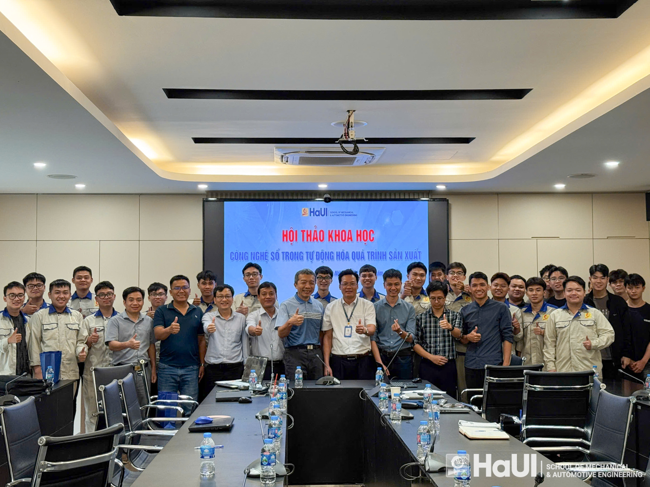 Hội thảo khoa học “Công nghệ số trong tự động hóa quá trình sản xuất” tại Trường Cơ khí – Ô tô