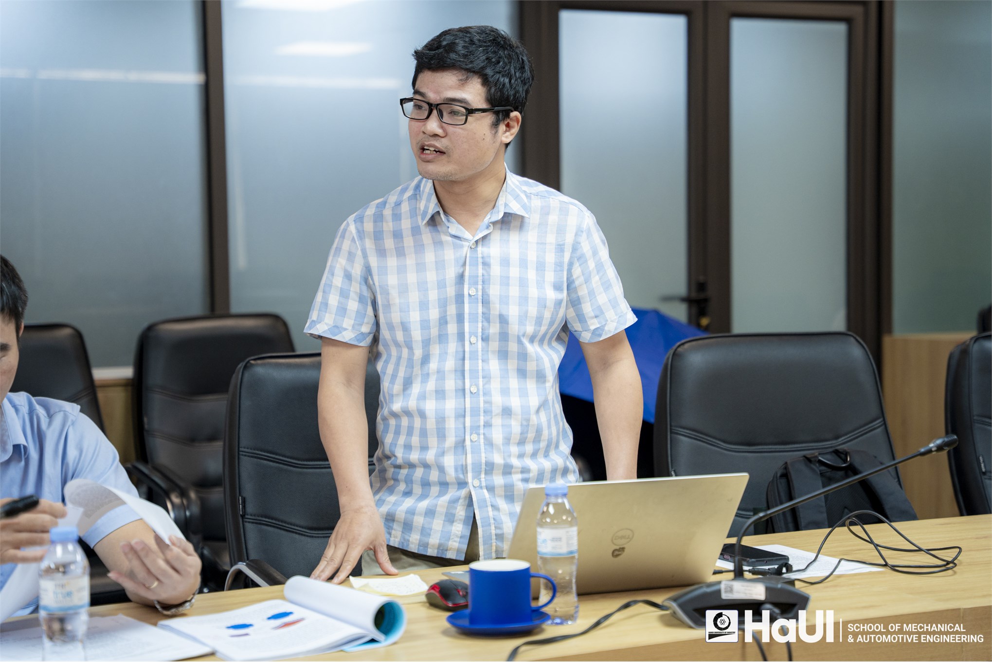 Đánh giá, nghiệm thu đề tài KH&CN cấp Trường: “Nghiên cứu xây dựng mô hình ứng xử vỏ compozit có cấu trúc lõi phỏng sinh học dạng xếp lớp và bề mặt có lớp áp điện”