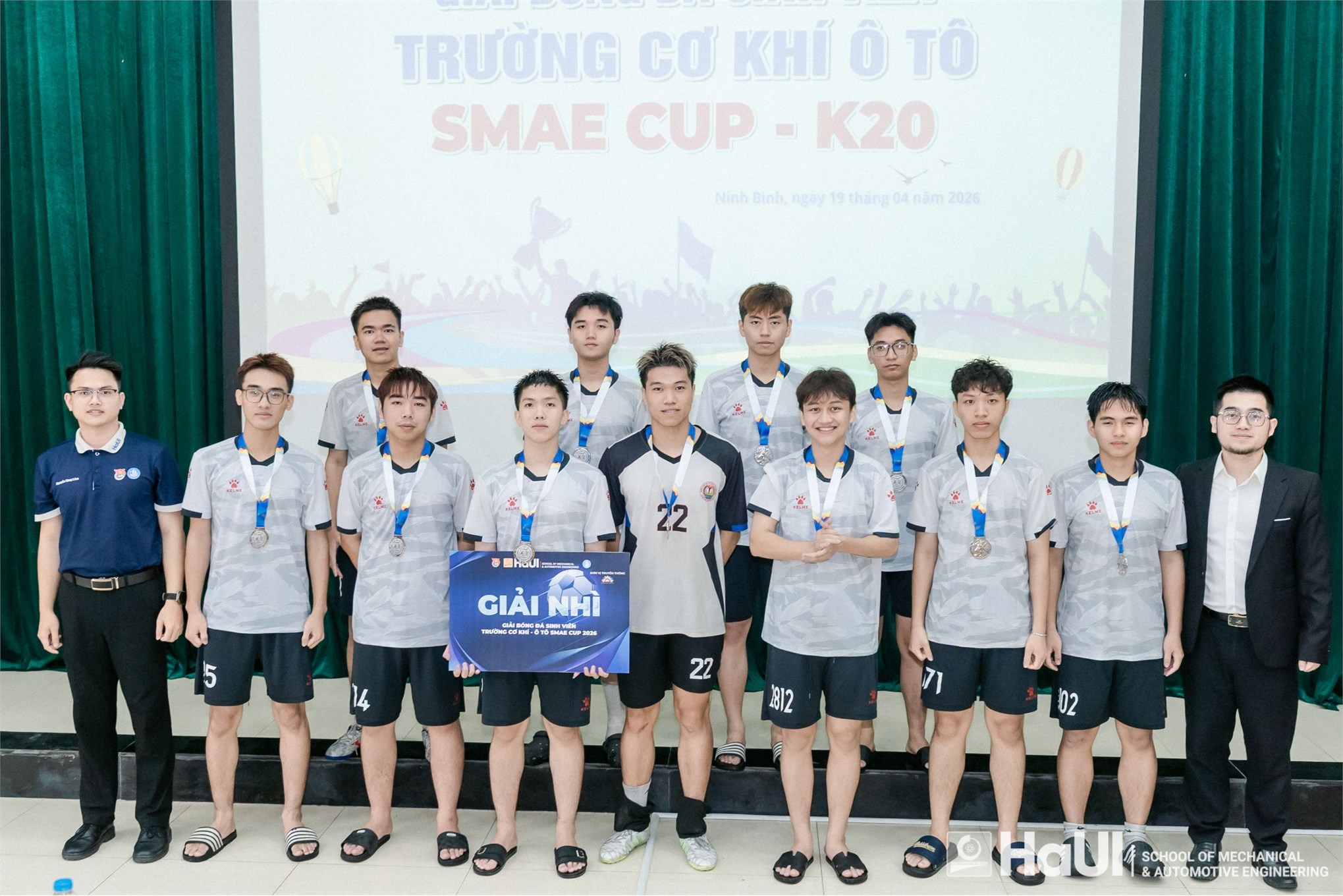 Chung kết và và trao giải bóng đá nam sinh viên K20 – SMAE CUP 2026