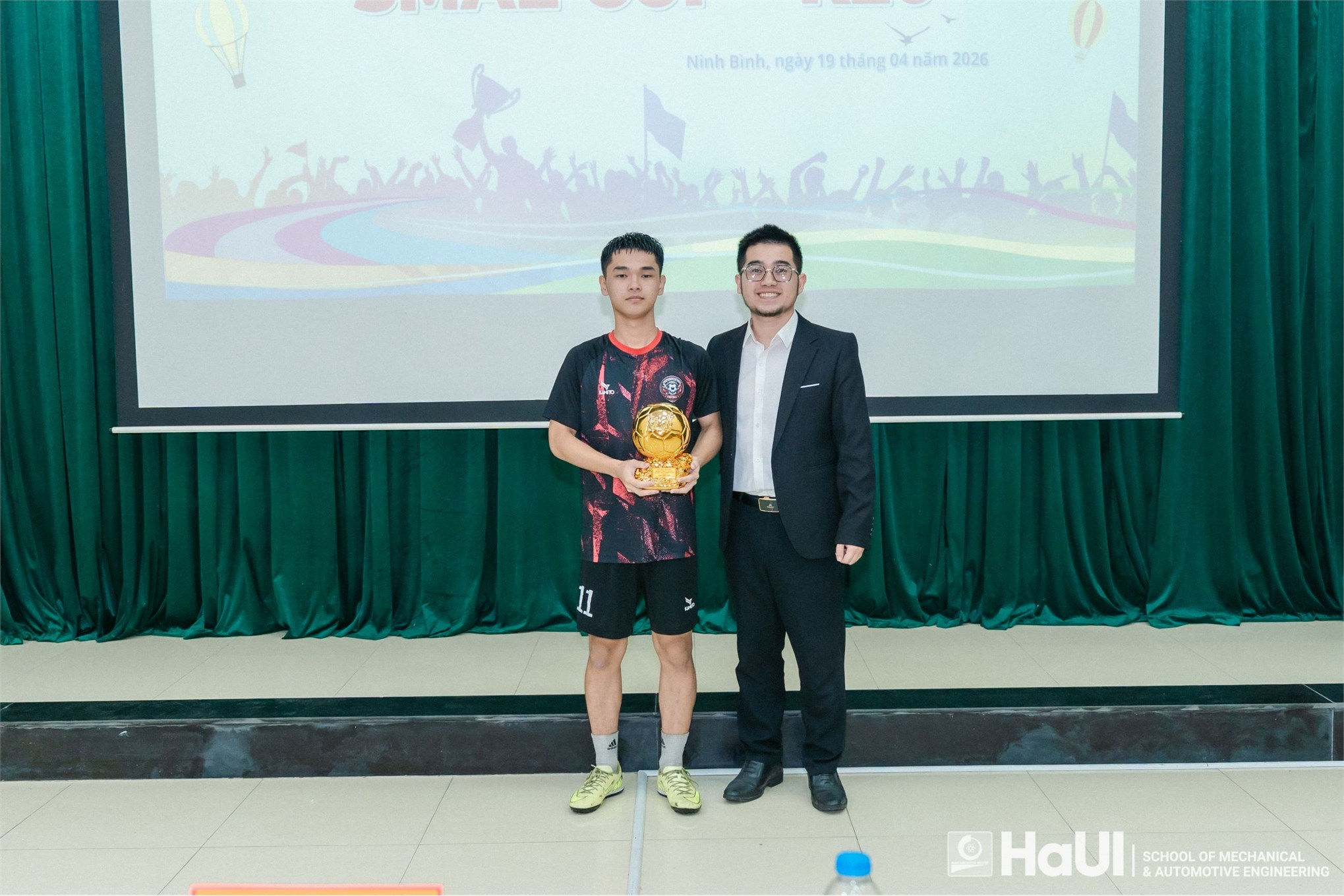 Chung kết và và trao giải bóng đá nam sinh viên K20 – SMAE CUP 2026