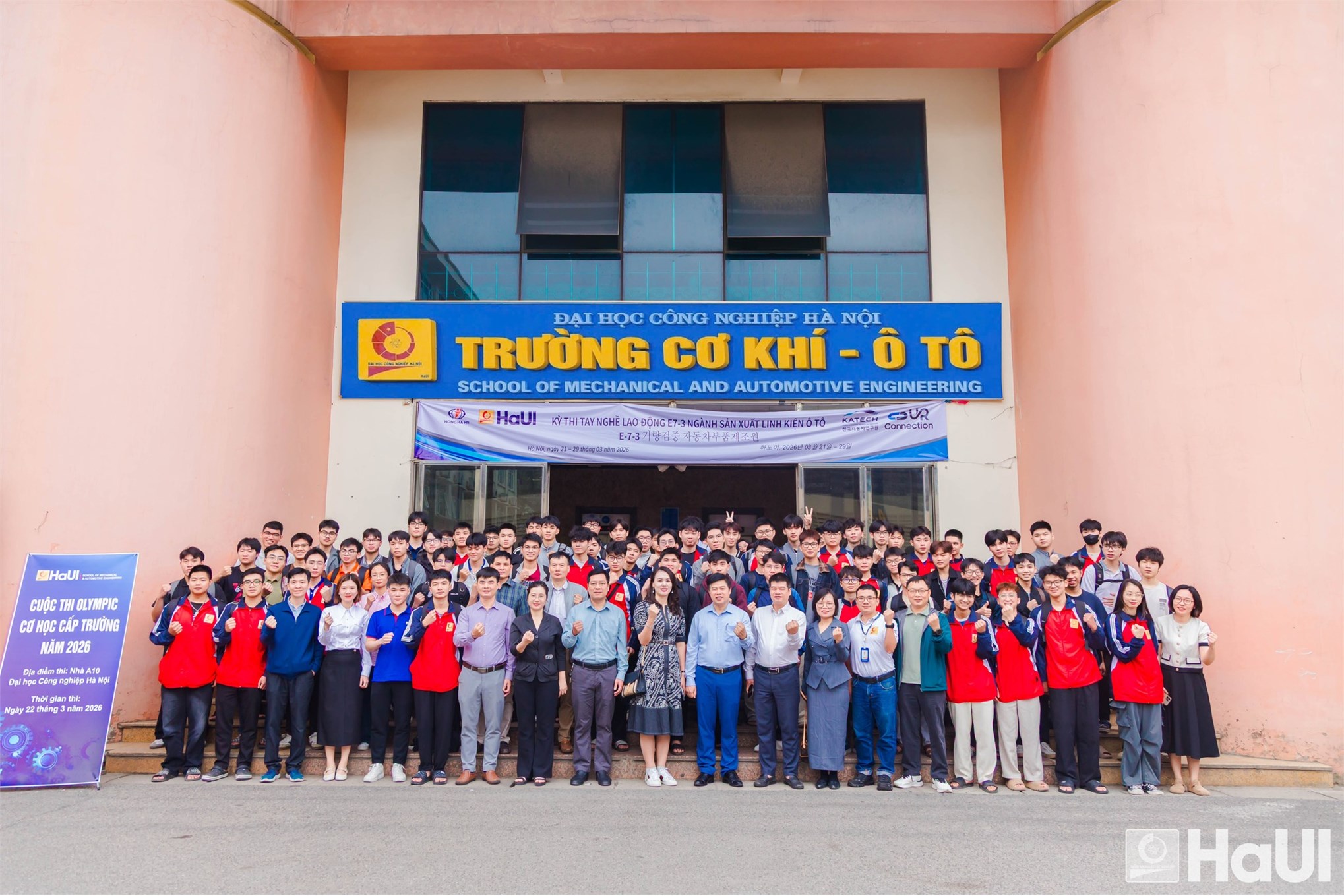 Students of the School of Mechanical and Automotive Engineering, HaUI Determined to Conquer the 2026 Mechanics Olympiad