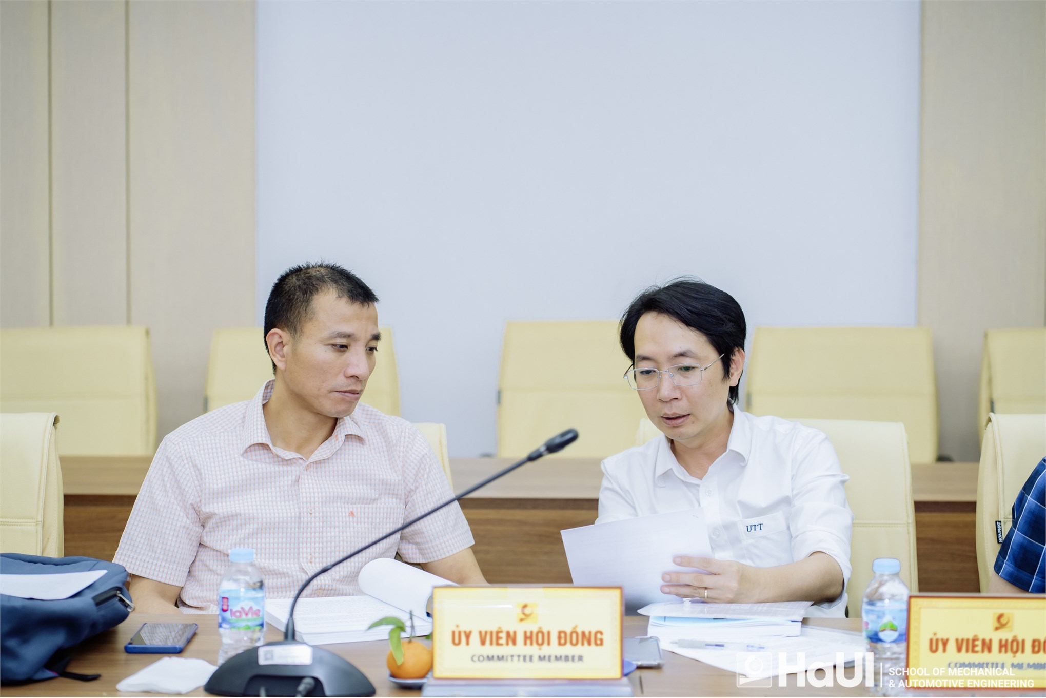 Đánh giá luận án tiến sĩ cấp đơn vị chuyên môn cho NCS Khuất Đức Dương với đề tài `Phân tích tĩnh, động và tối ưu kết cấu vỏ kích cỡ Micro hai độ cong có cơ tính biến đổi`