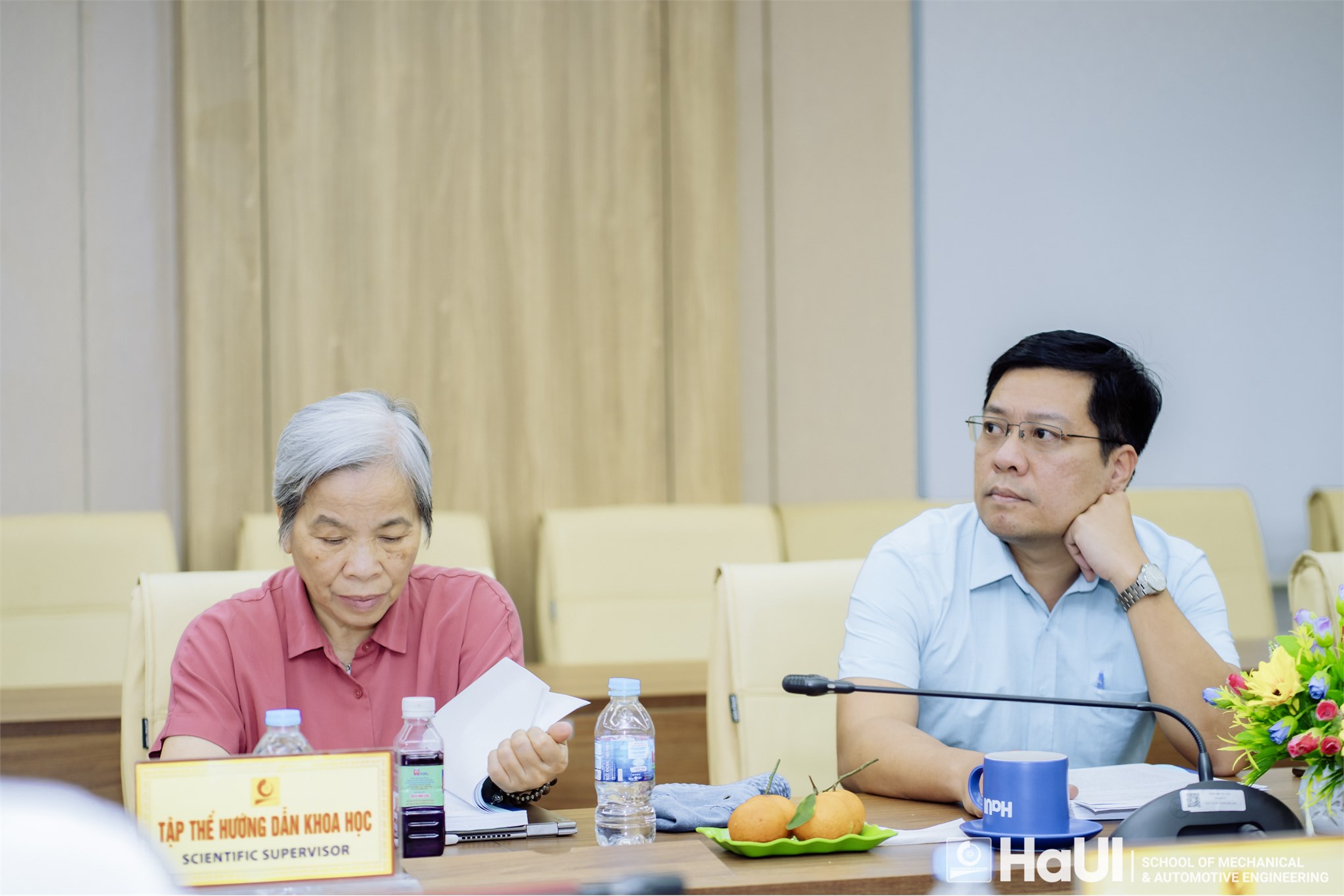 Đánh giá luận án tiến sĩ cấp đơn vị chuyên môn cho NCS Khuất Đức Dương với đề tài `Phân tích tĩnh, động và tối ưu kết cấu vỏ kích cỡ Micro hai độ cong có cơ tính biến đổi`