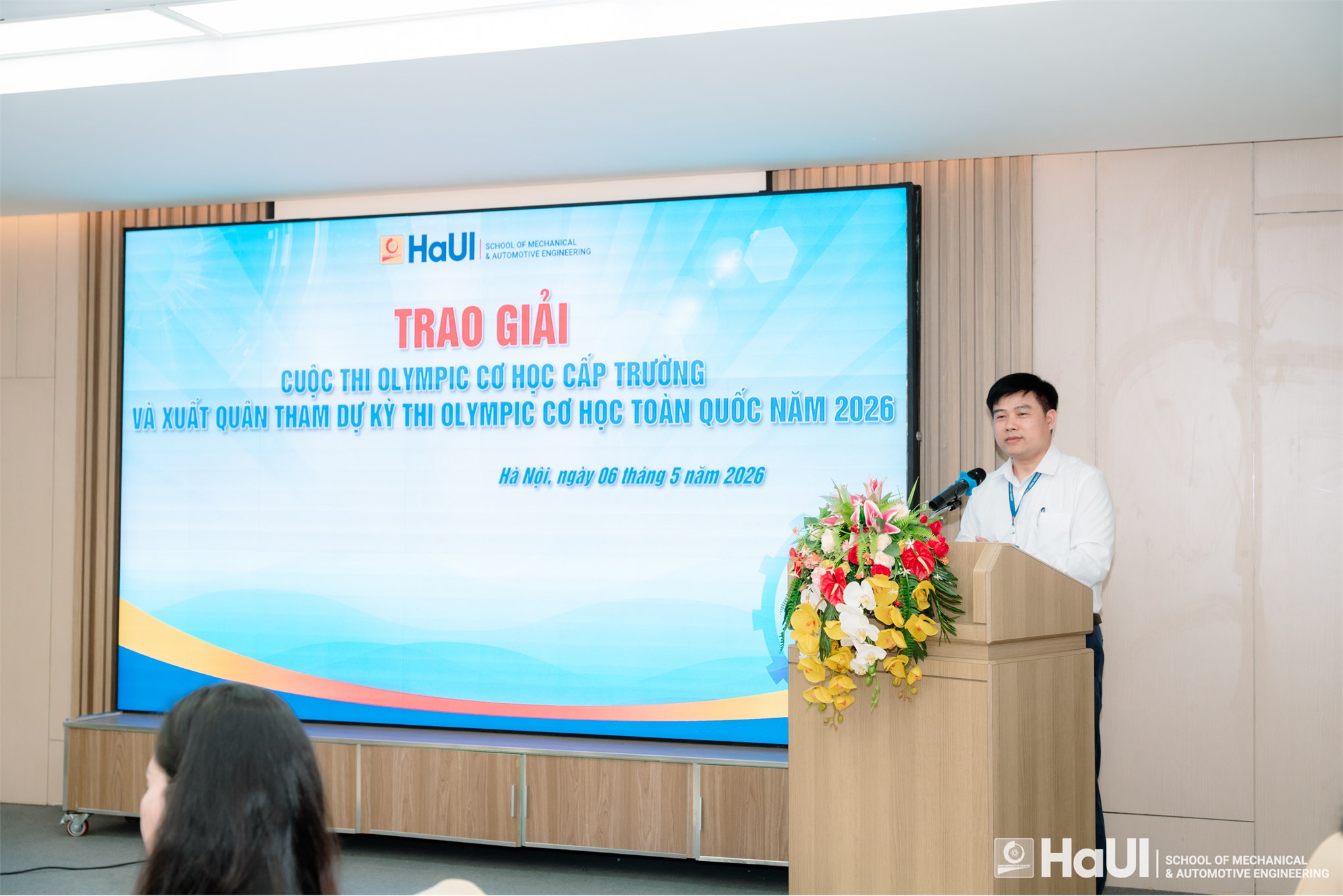 Sẵn sàng cho Olympic Cơ học toàn quốc 2026 - Sinh viên Trường Cơ khí – Ô tô quyết tâm viết tiếp bảng vàng thành tích