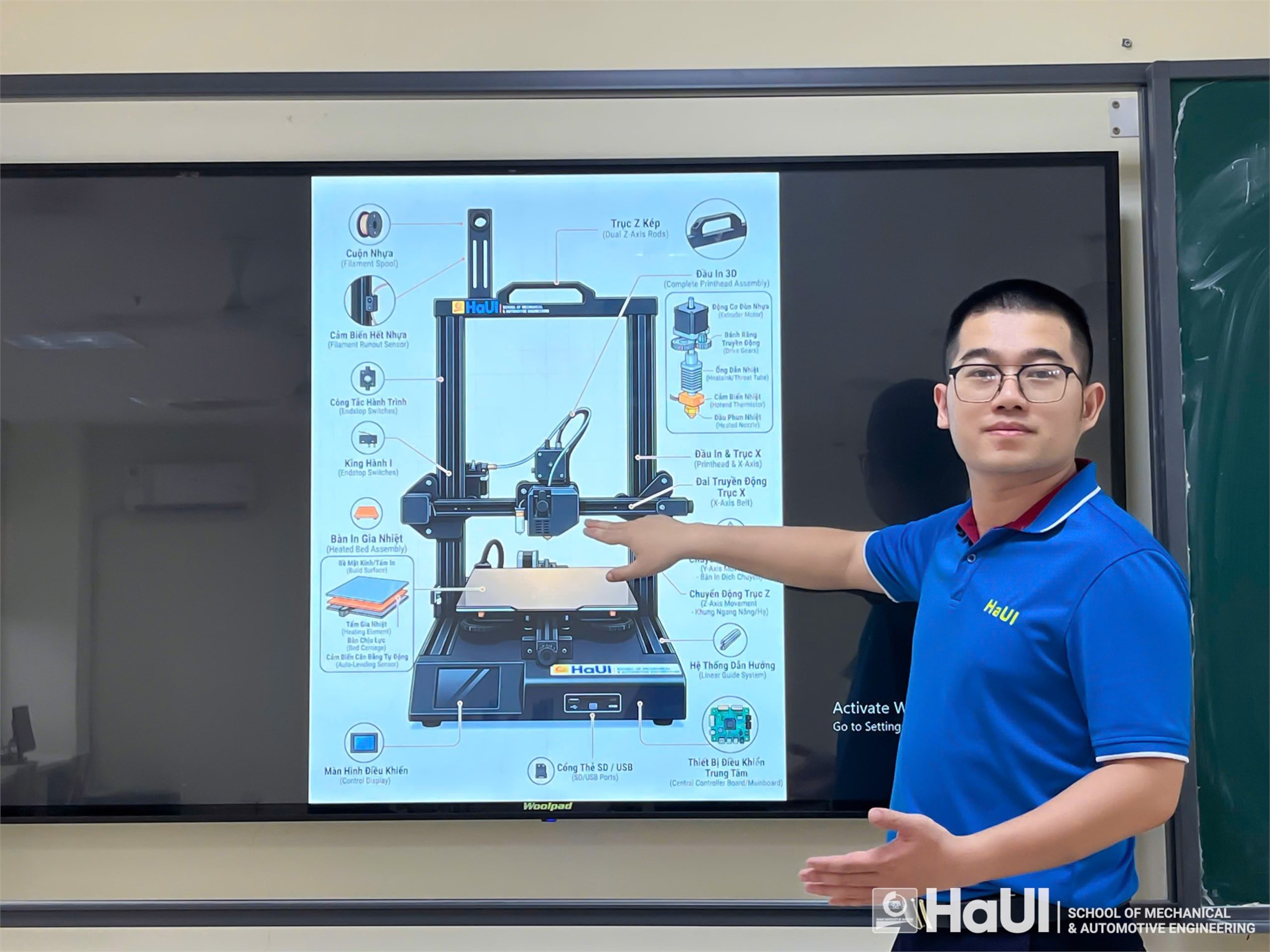 Trường Cơ khí - Ô tô, HaUI lan tỏa tinh thần giáo dục STEM tại Trường THPT Chuyên Hùng Vương – Phú Thọ