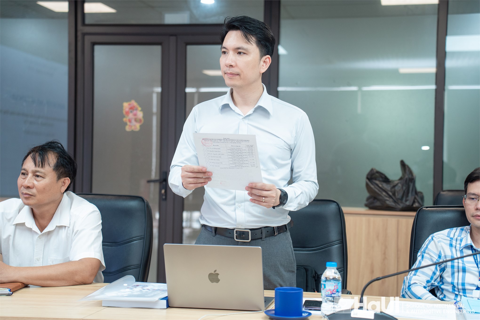 Nghiệm thu đề tài KH&CN cấp cơ sở: Nghiên cứu chế tạo mô mình đo các thông số động học, động lực học trên hệ thống lái trợ lực điện