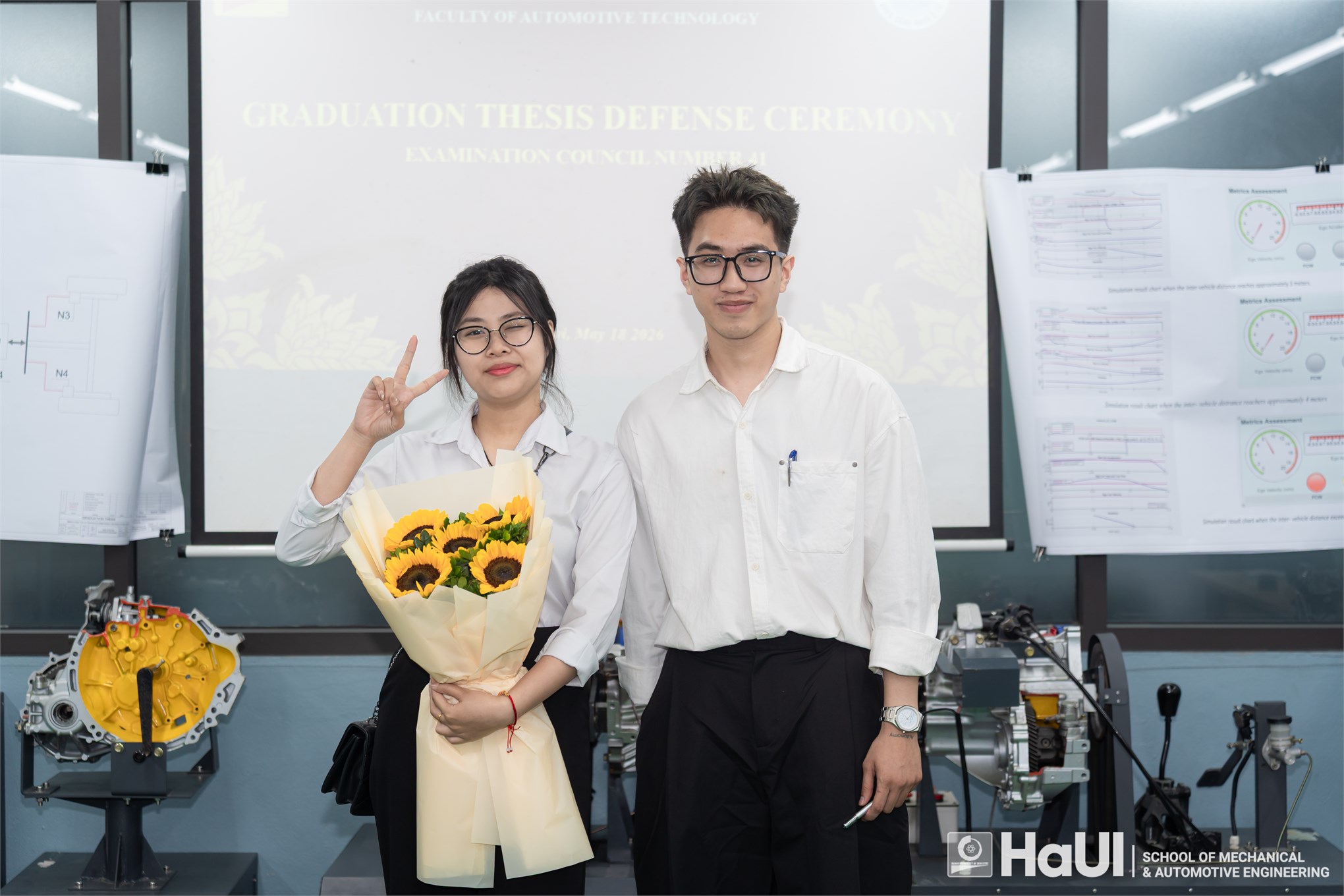 Dấu ấn từ lễ bảo vệ đồ án tốt nghiệp chương trình giảng dạy bằng tiếng Anh tại Trường Cơ khí – Ô tô