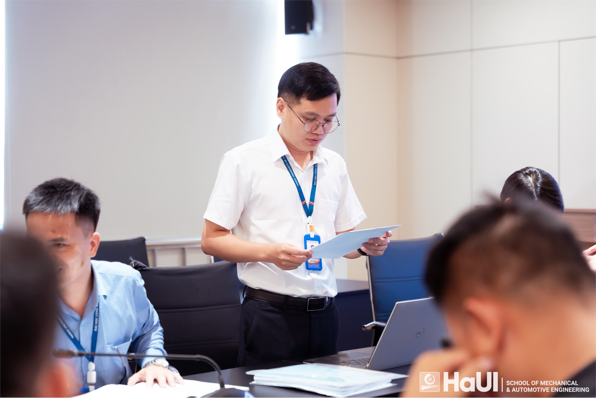 Đánh giá, nghiệm thu cấp đơn vị đề tài khoa học công nghệ cấp cơ sở: “Phân tích và dự báo tình trạng làm việc của kim phun Common Rail trên động cơ Diesel trong các điều kiện làm việc khác nhau bằng thực nghiệm kết hợp mô hình trí tuệ nhân tạo”