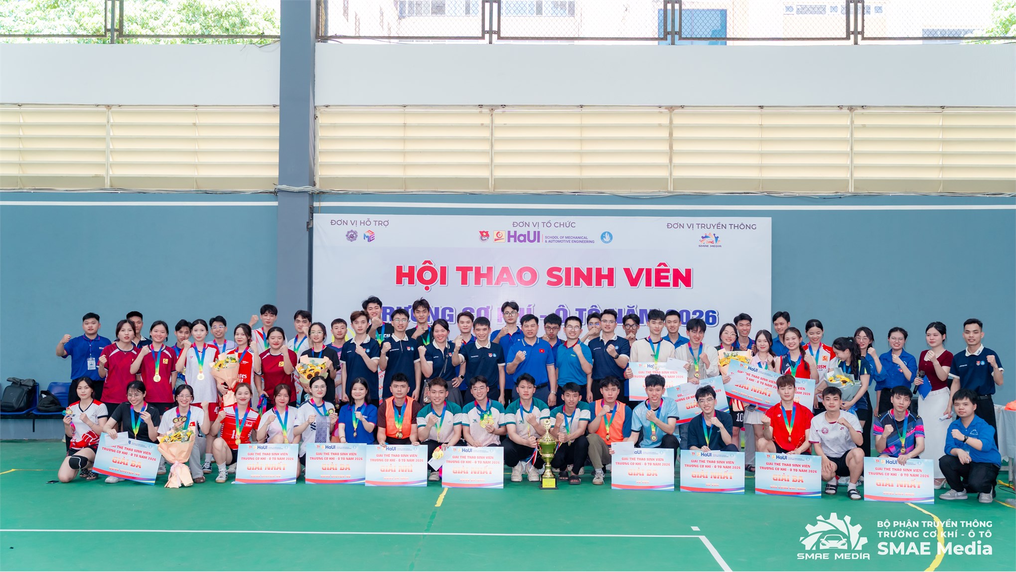Bùng nổ cảm xúc tại Hội thao sinh viên Trường Cơ khí – Ô tô năm 2026