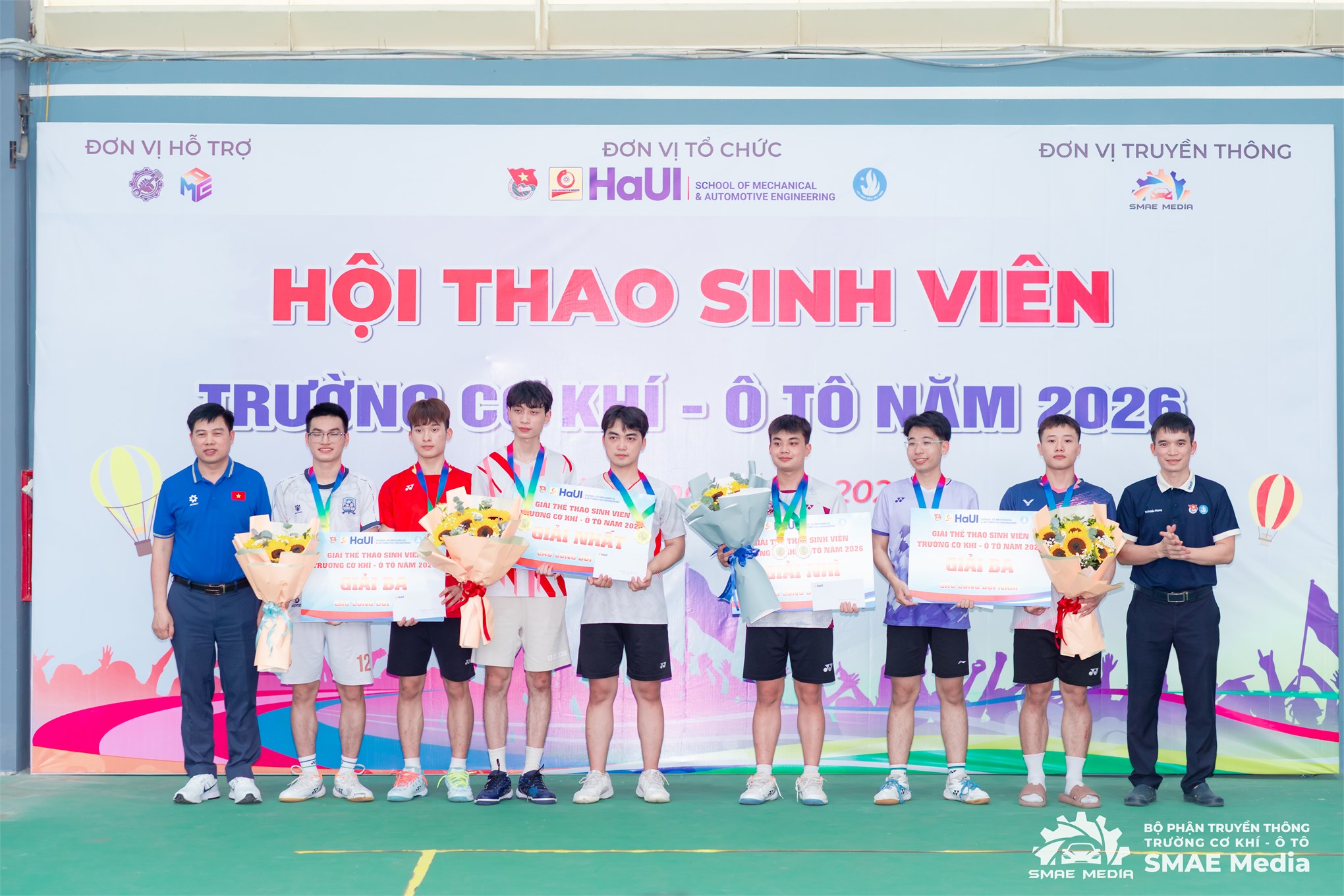 Bùng nổ cảm xúc tại Hội thao sinh viên Trường Cơ khí – Ô tô năm 2026