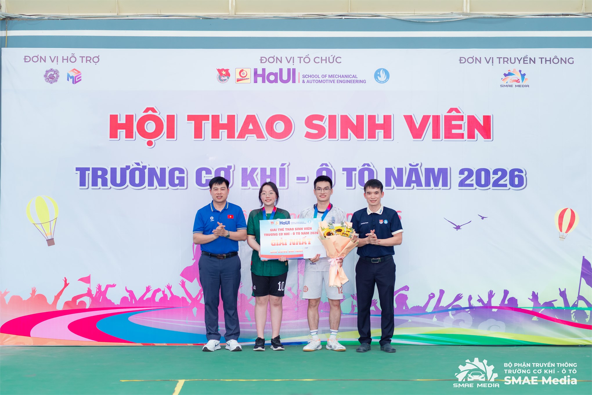 Bùng nổ cảm xúc tại Hội thao sinh viên Trường Cơ khí – Ô tô năm 2026