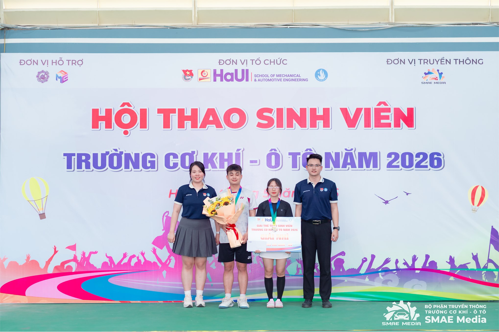 Bùng nổ cảm xúc tại Hội thao sinh viên Trường Cơ khí – Ô tô năm 2026
