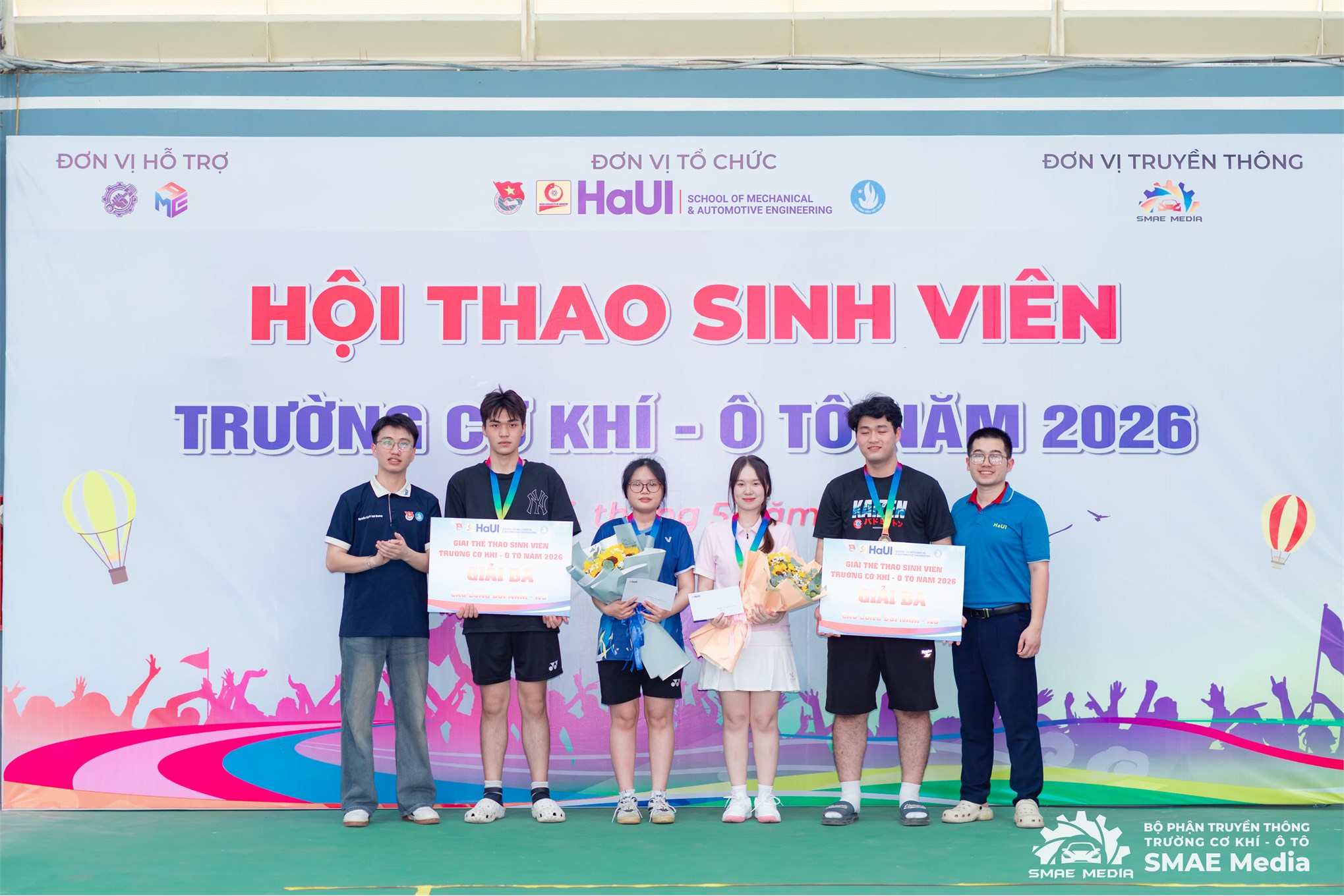 Bùng nổ cảm xúc tại Hội thao sinh viên Trường Cơ khí – Ô tô năm 2026