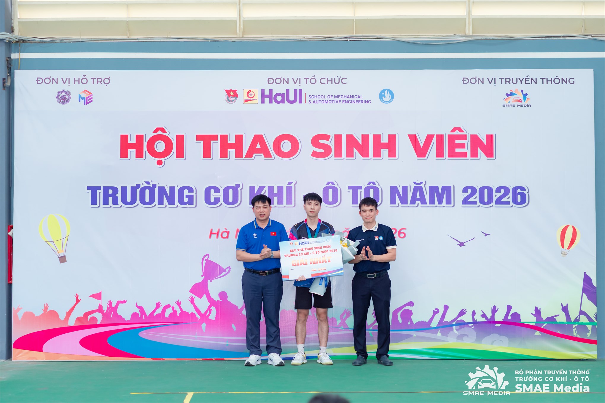 Bùng nổ cảm xúc tại Hội thao sinh viên Trường Cơ khí – Ô tô năm 2026