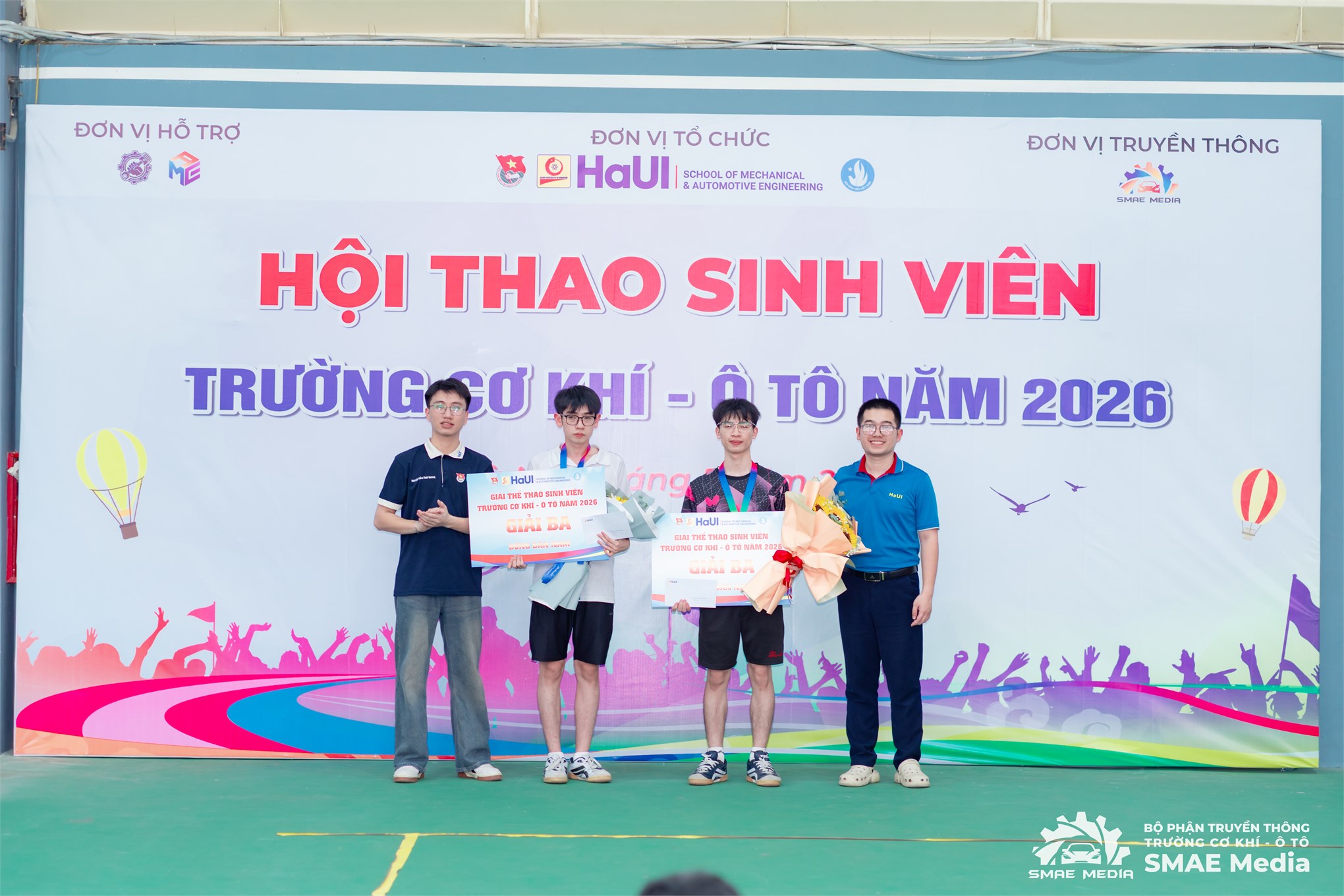 Bùng nổ cảm xúc tại Hội thao sinh viên Trường Cơ khí – Ô tô năm 2026