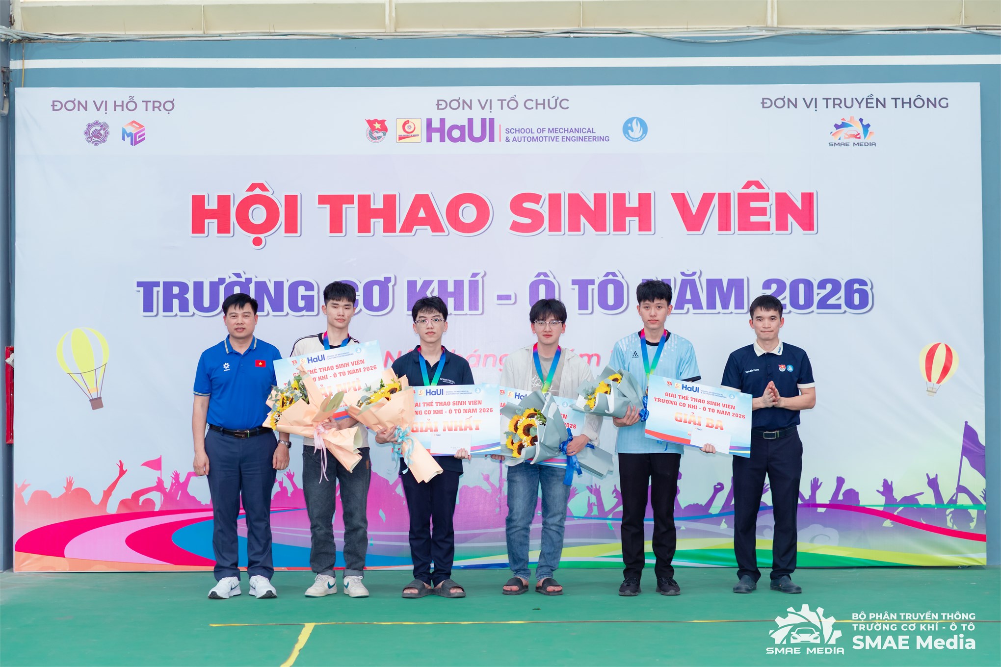 Bùng nổ cảm xúc tại Hội thao sinh viên Trường Cơ khí – Ô tô năm 2026