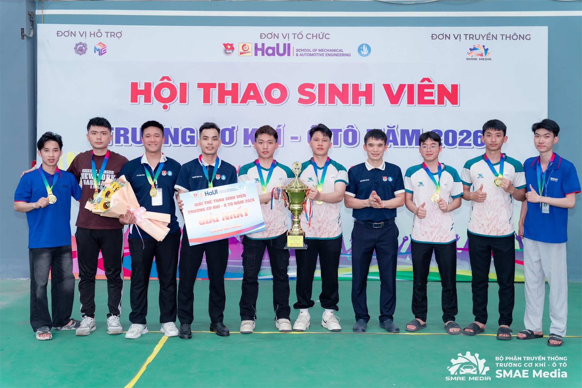 Bùng nổ cảm xúc tại Hội thao sinh viên Trường Cơ khí – Ô tô năm 2026