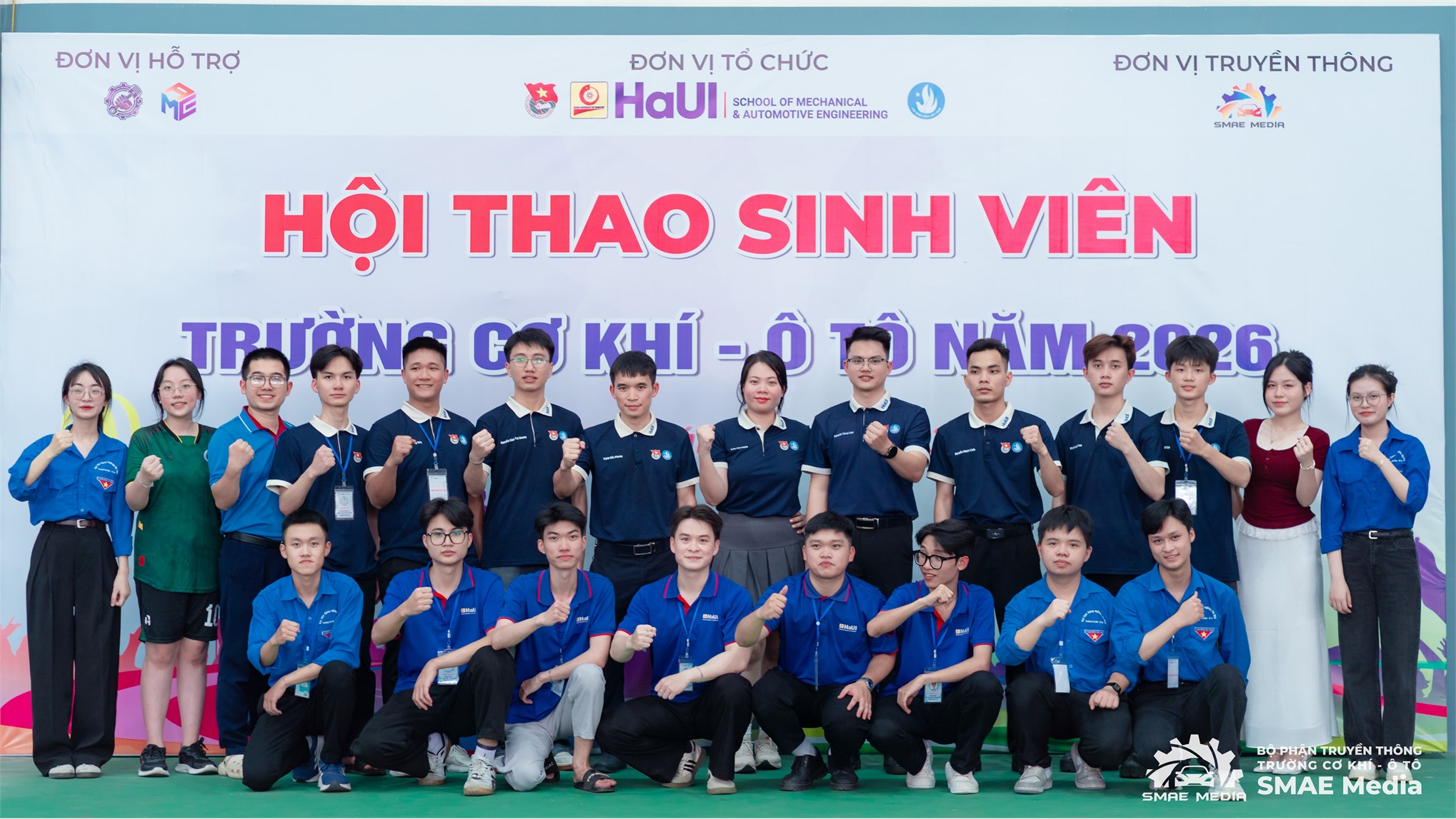 Bùng nổ cảm xúc tại Hội thao sinh viên Trường Cơ khí – Ô tô năm 2026