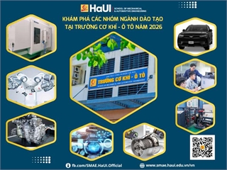 Khám phá các nhóm ngành/chương trình đào tạo tại Trường Cơ khí – Ô tô, HaUI năm 2026: Bệ phóng của những kỹ sư, cử nhân toàn cầu
