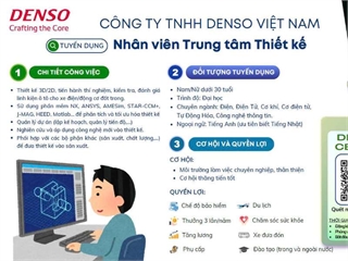 Thông báo tuyển dụng của công ty TNHH Denso Việt Nam