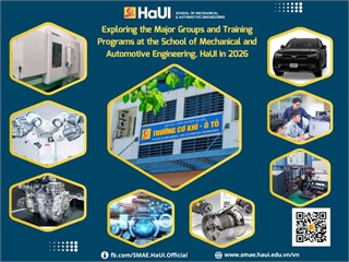 Exploring the Major Groups and Training Programs at the School of Mechanical and Automotive Engineering, HaUI in 2026: A Launchpad for Global Engineers and Graduates