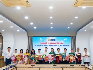 PGS.TS. Hoàng Tiến Dũng – Hiệu trưởng Trường Cơ khí – Ô tô được bổ nhiệm lại chức danh Phó Giáo sư năm 2026